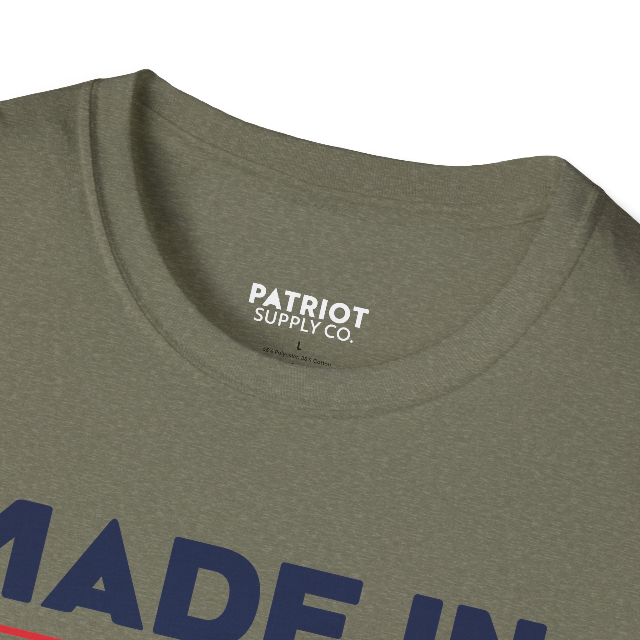 Made In America Not By The Government - Free Enterprise Statement T-Shirt