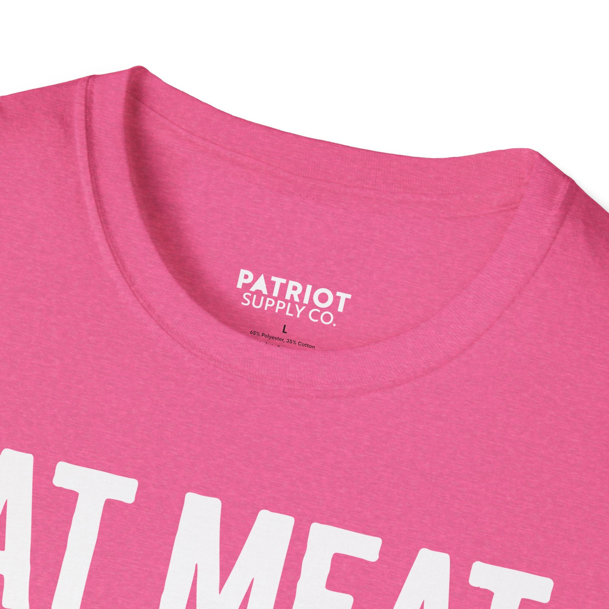 Eat Meat, Burn Coal, Stay Free - Conservative Freedom Statement T-Shirt