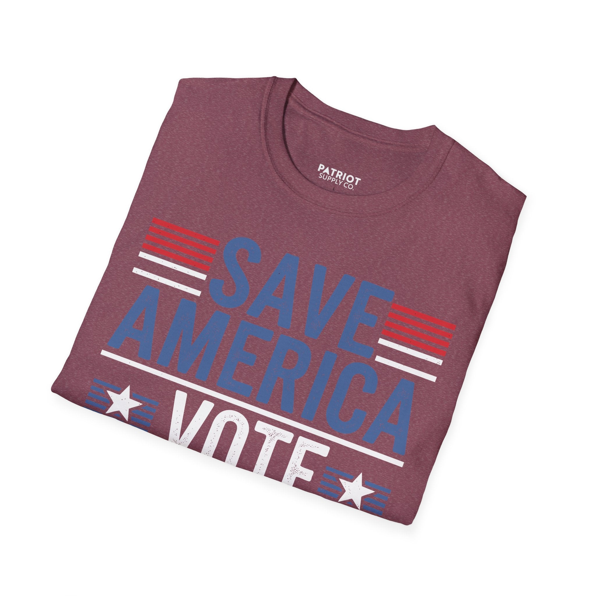 Save America Vote Conservative - Patriotic Election Statement T-Shirt
