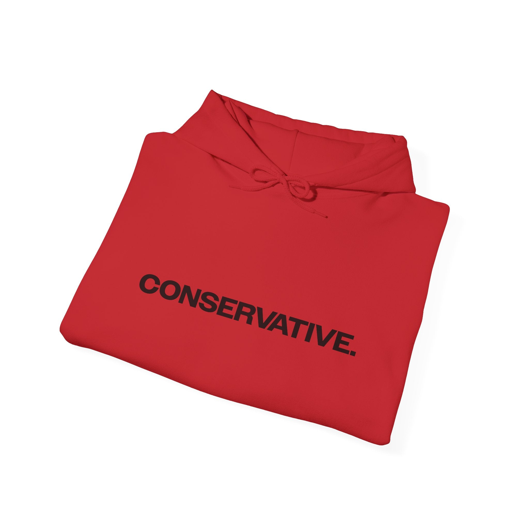 Conservative Message Hooded Sweatshirt - Patriotic Statement Comfort Wear