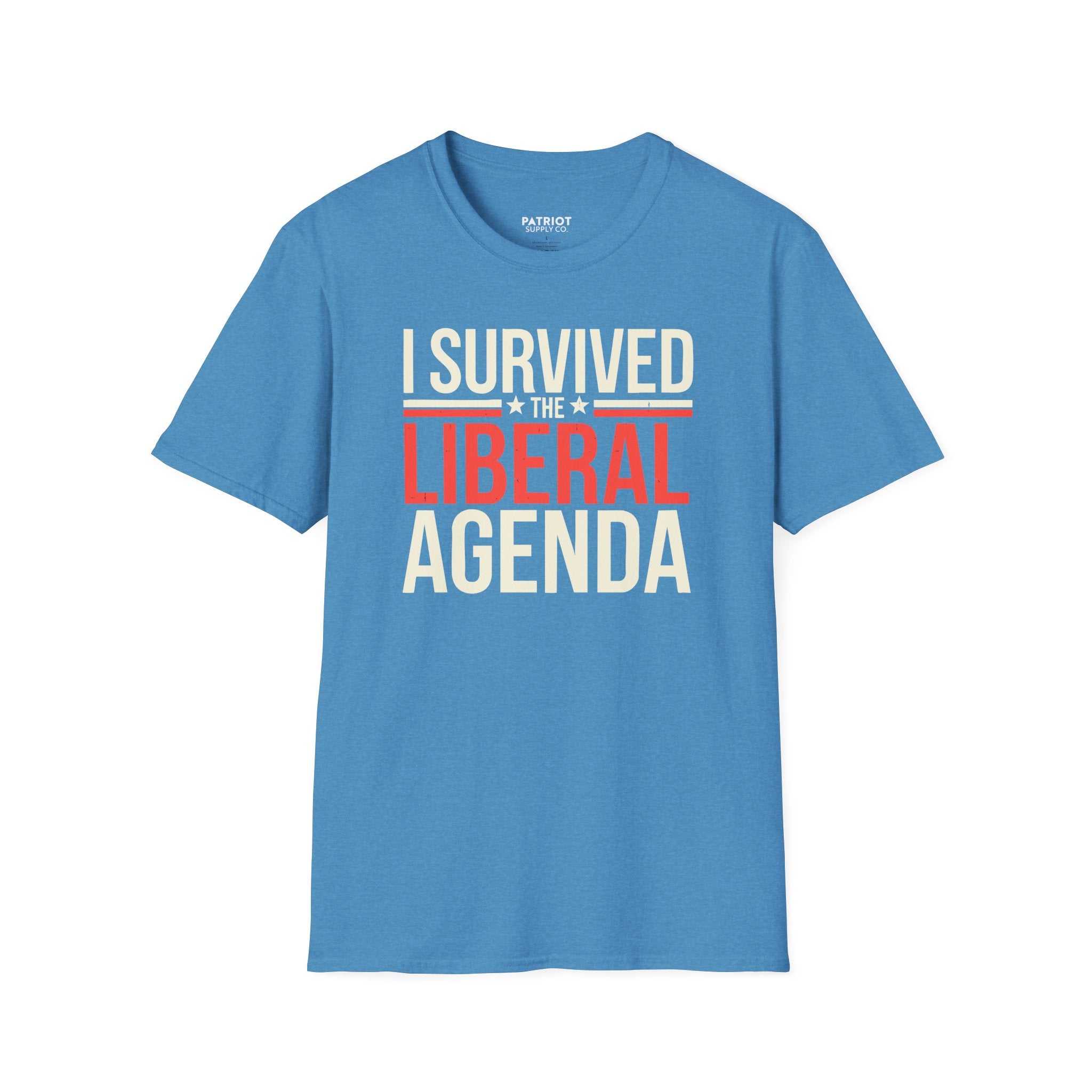 I Survived the Liberal Agenda - Conservative Victory Statement T-Shirt