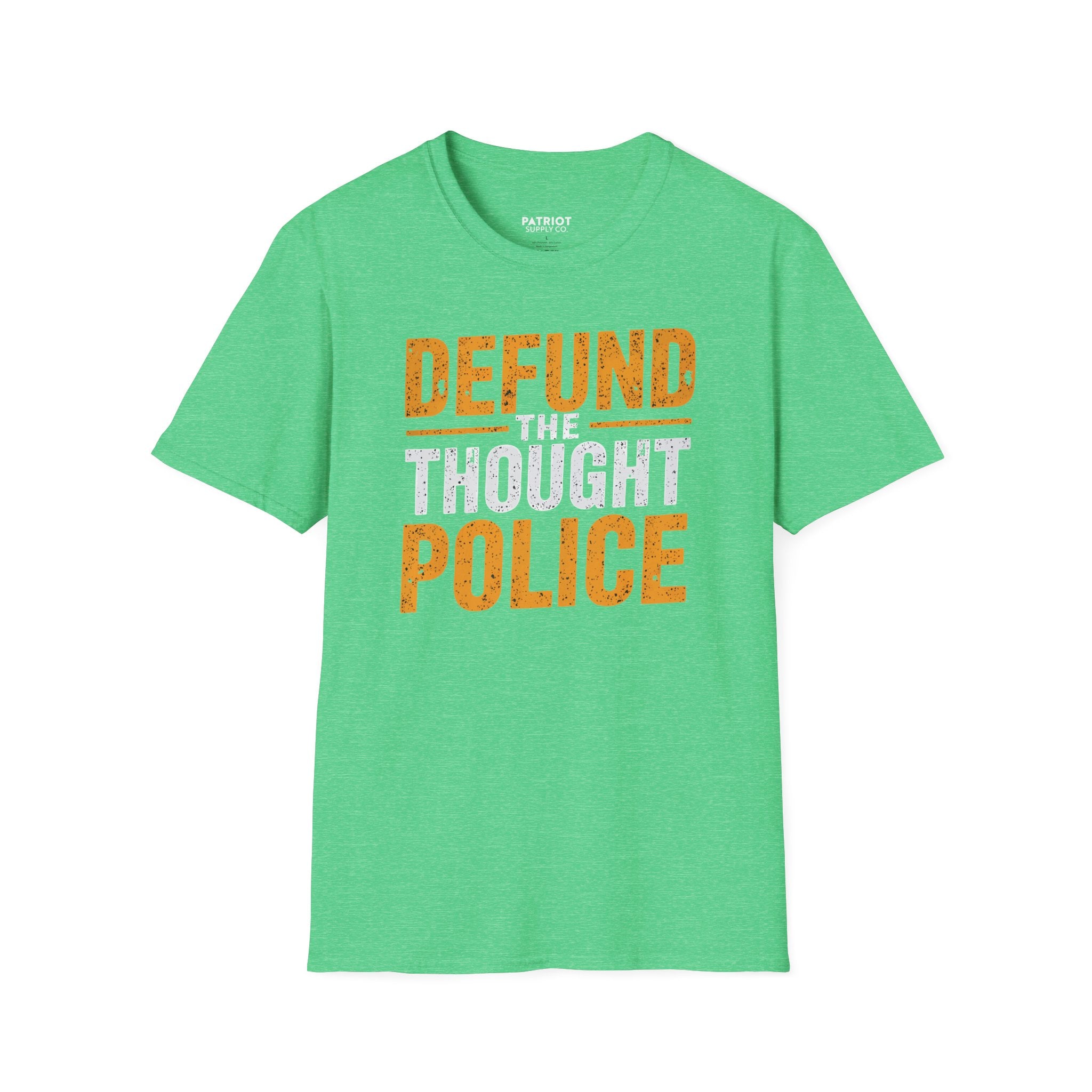 Defund the Thought Police - Conservative Free Speech Statement T-Shirt