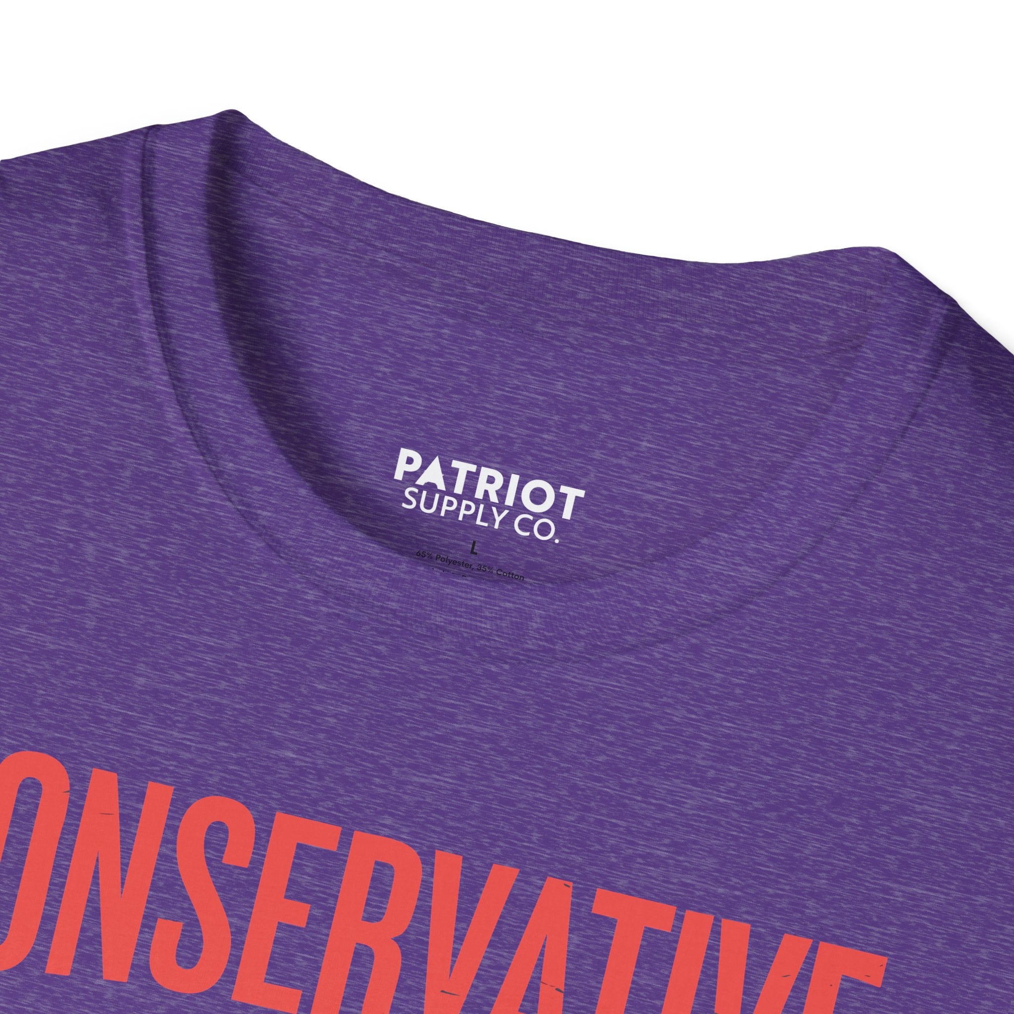 Conservative AF Always Free - Unapologetic Conservative Pride T-Shirt