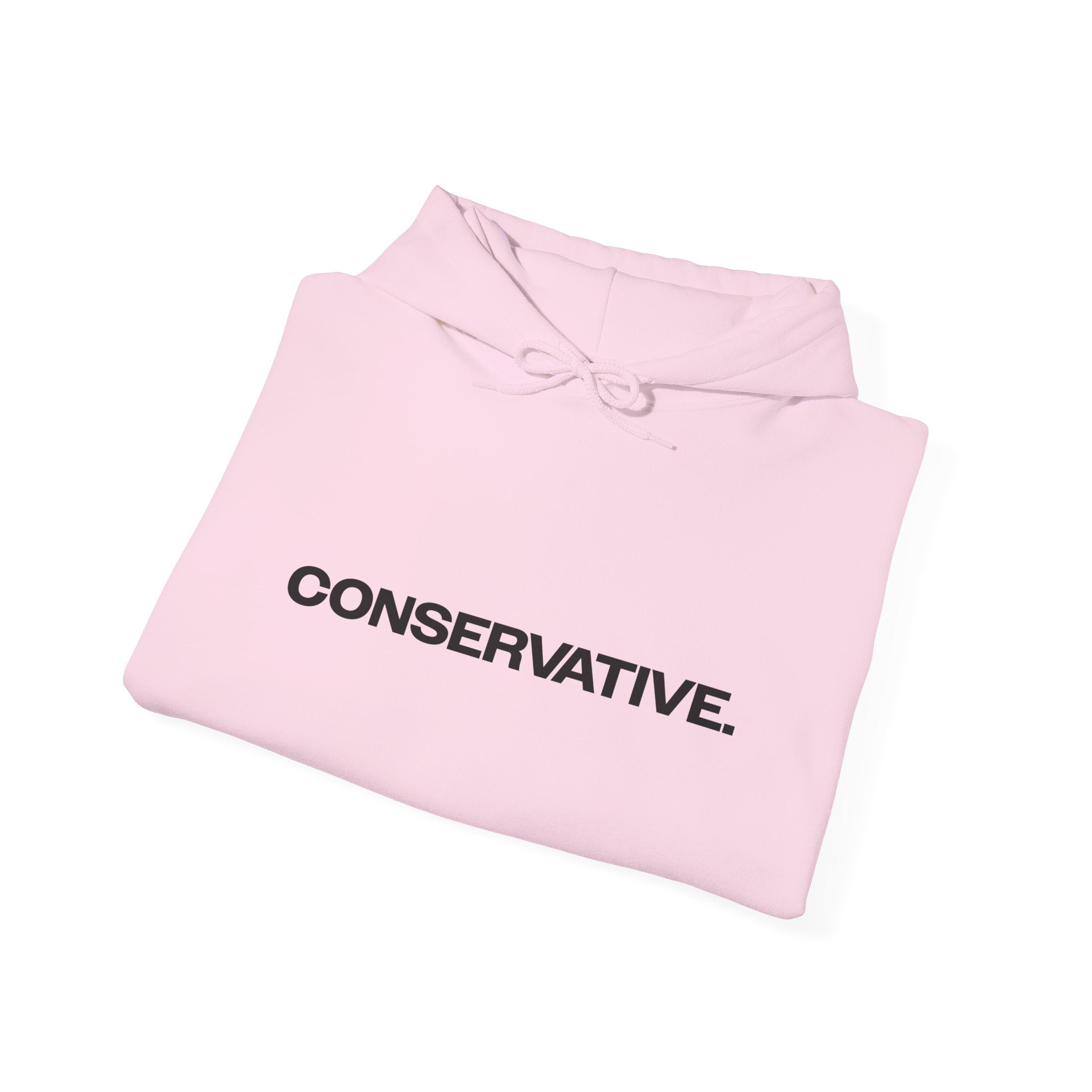 Conservative Message Hooded Sweatshirt - Patriotic Statement Comfort Wear