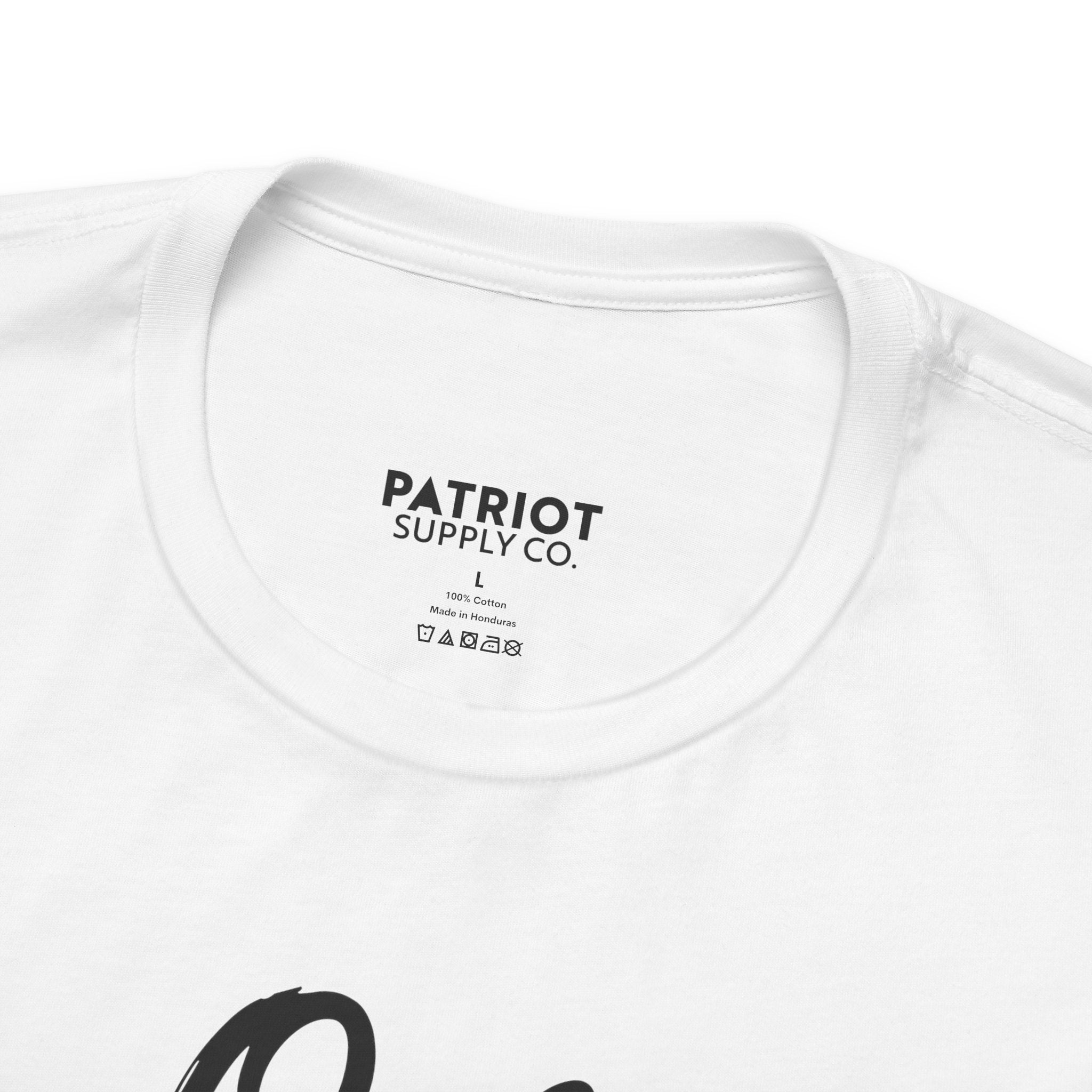 One Nation Under God, Period. - Conservative Faith and Freedom Statement Premium T-Shirt - Patriot Supply Co.