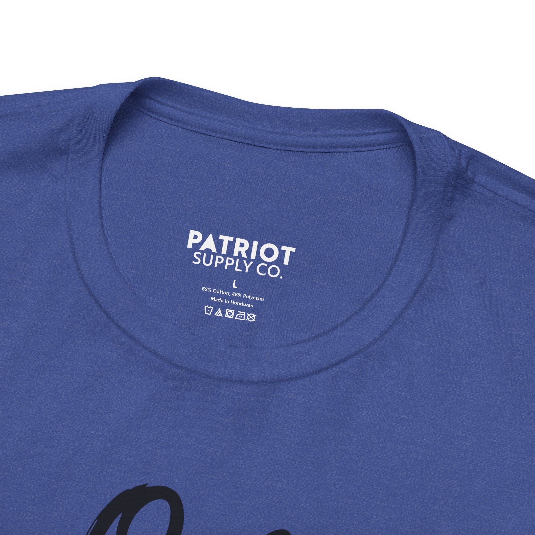 One Nation Under God, Period. - Conservative Faith and Freedom Statement Premium T-Shirt - Patriot Supply Co.