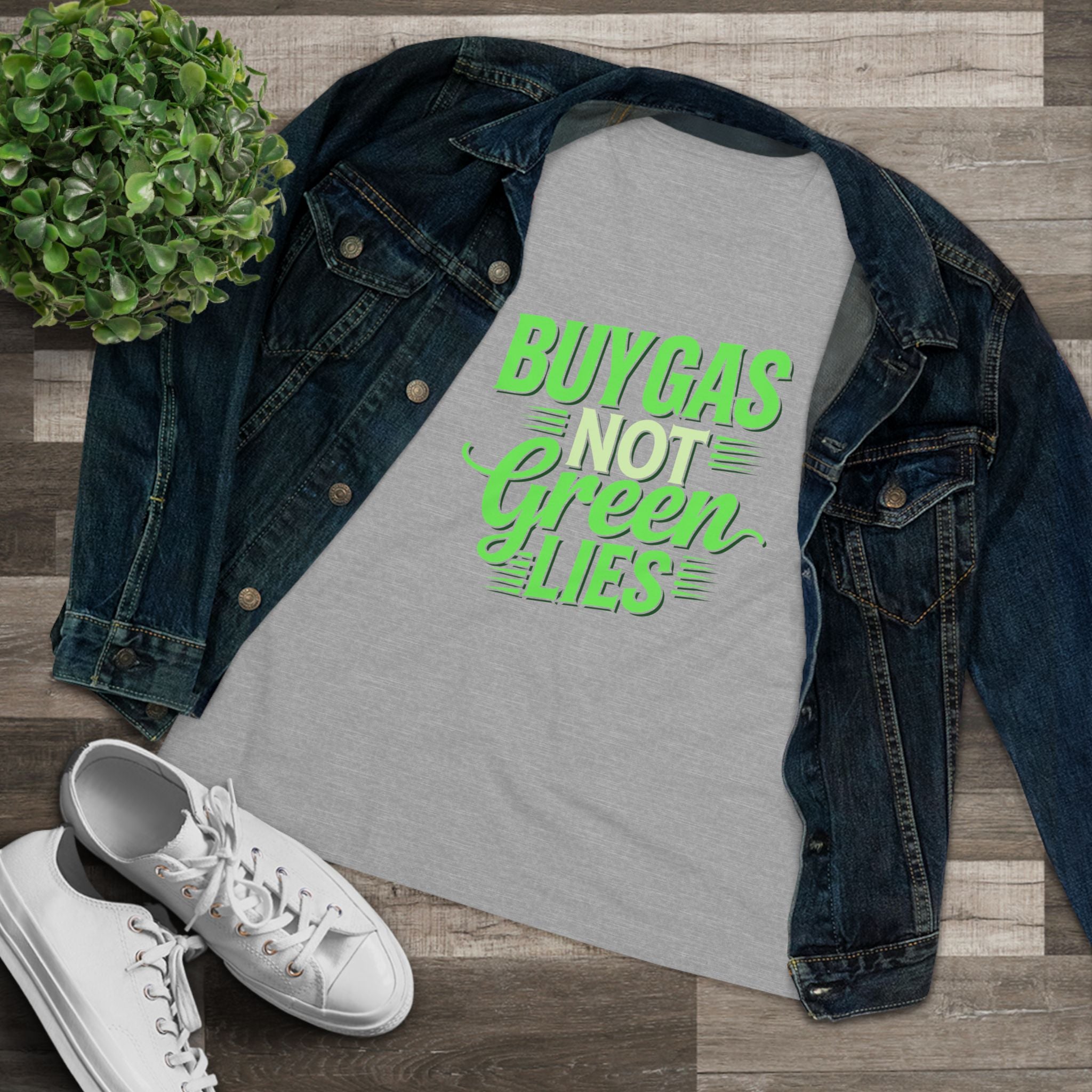 Buy Gas Not Green Lies Women&