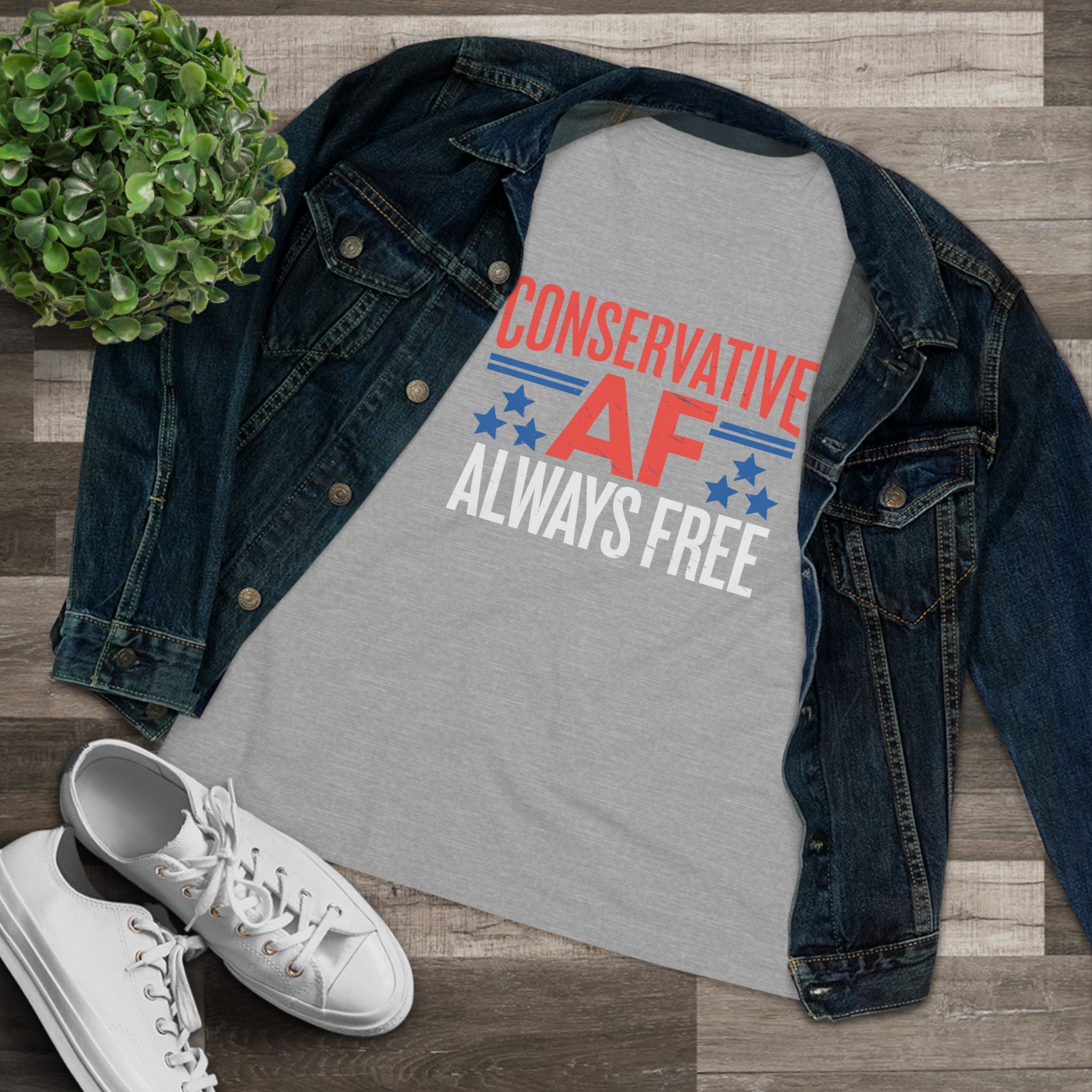 Conservative AF Always Free Women&