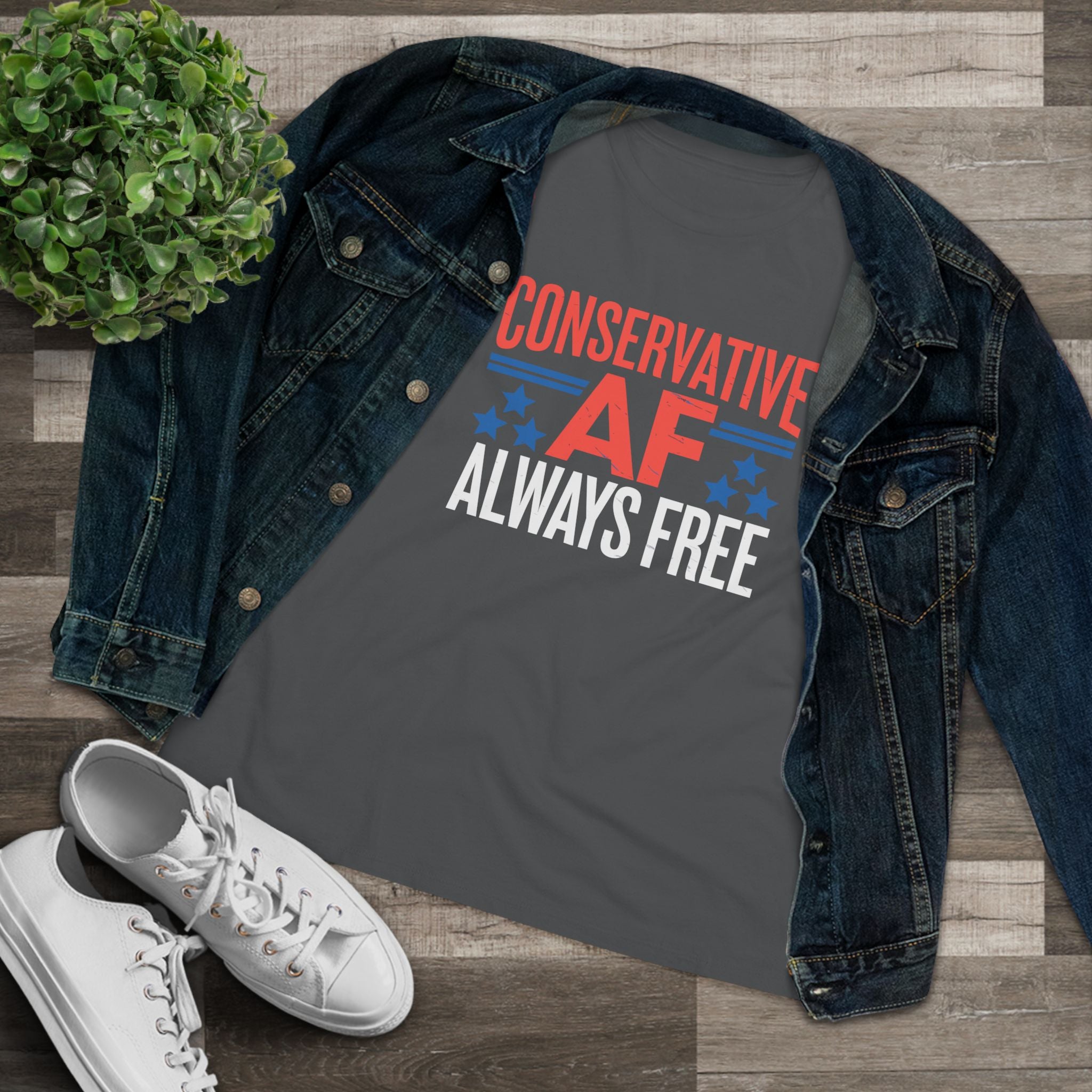 Conservative AF Always Free Women&