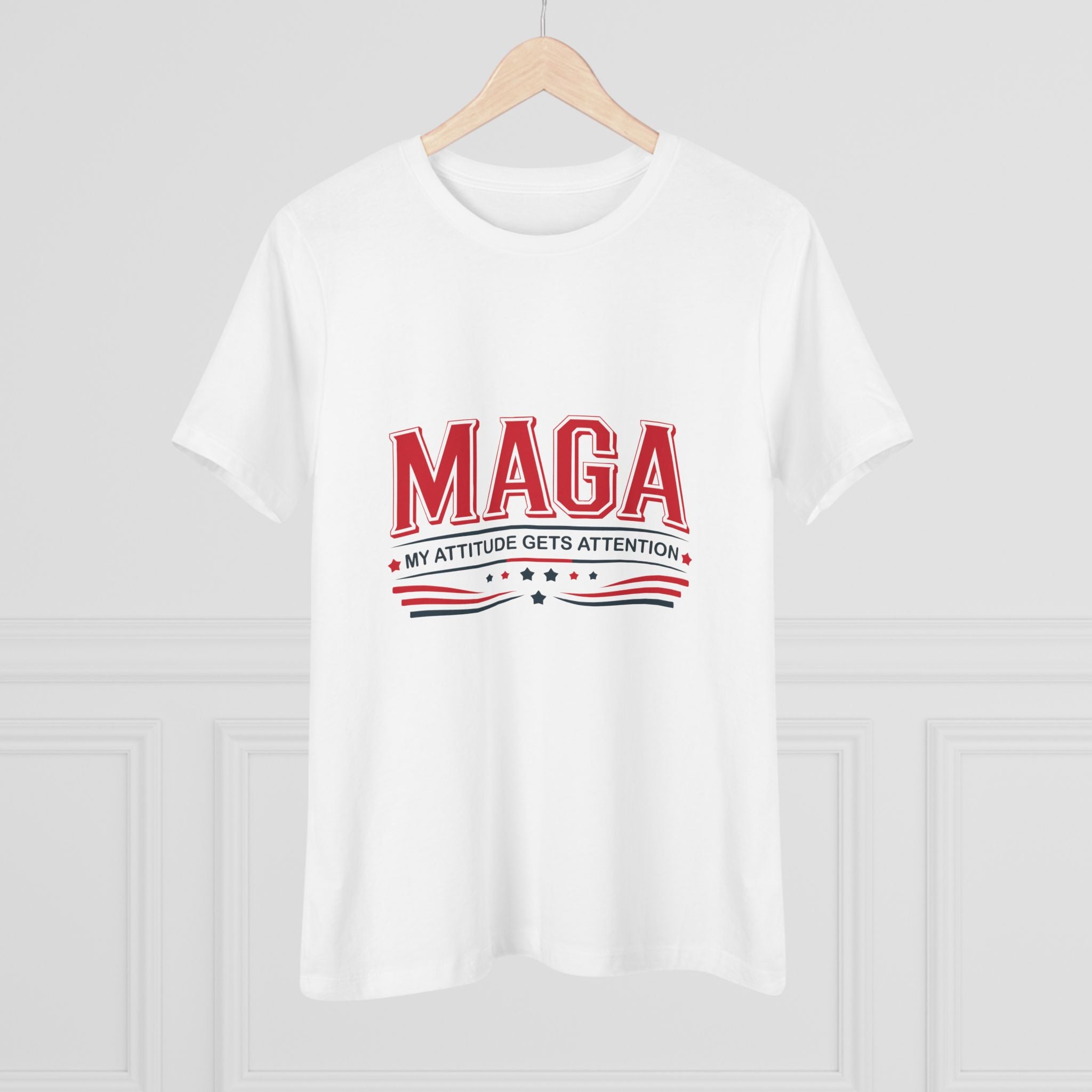 MAGA My Attitude Gets Attention Women&