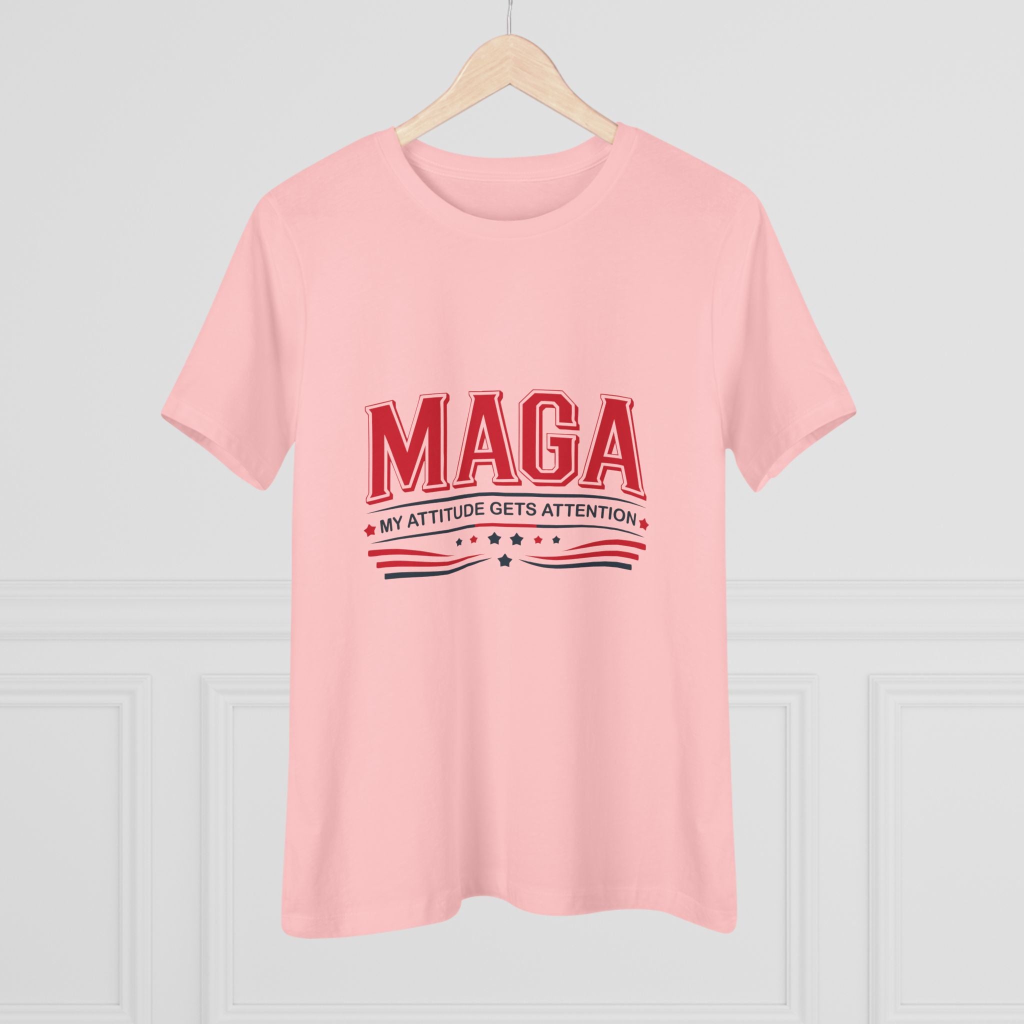 MAGA My Attitude Gets Attention Women&