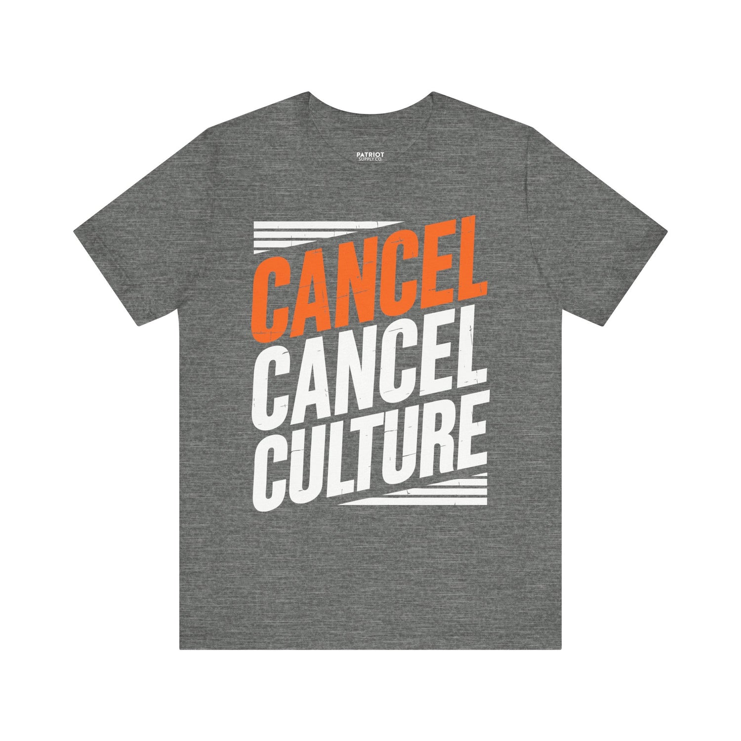 Cancel Culture Statement T-Shirt - Anti-Cancel Culture Conservative Tee | Free Speech Defense Apparel - Patriot Supply Co.