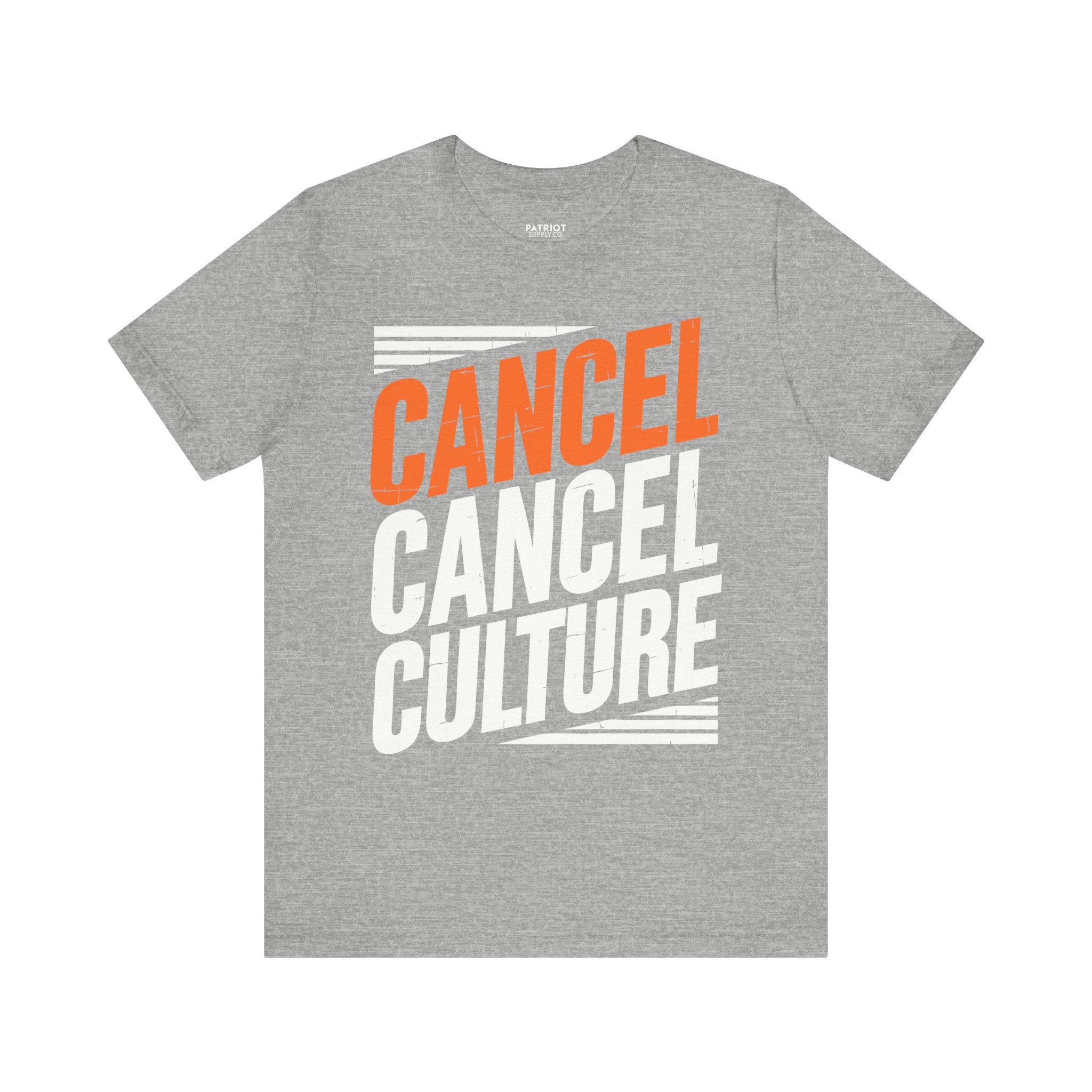 Cancel Culture Statement T-Shirt - Anti-Cancel Culture Conservative Tee | Free Speech Defense Apparel - Patriot Supply Co.