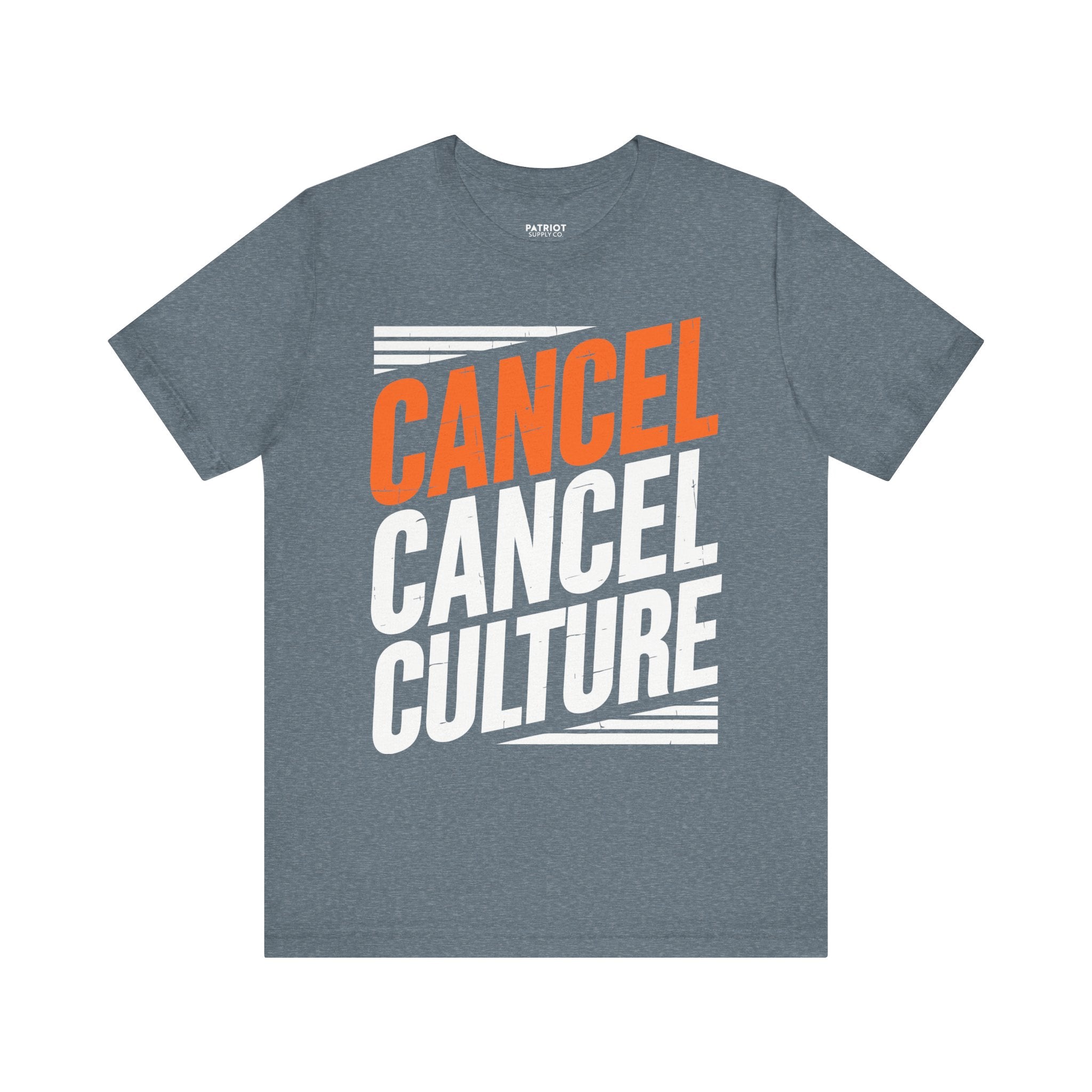 Cancel Culture Statement T-Shirt - Anti-Cancel Culture Conservative Tee | Free Speech Defense Apparel - Patriot Supply Co.