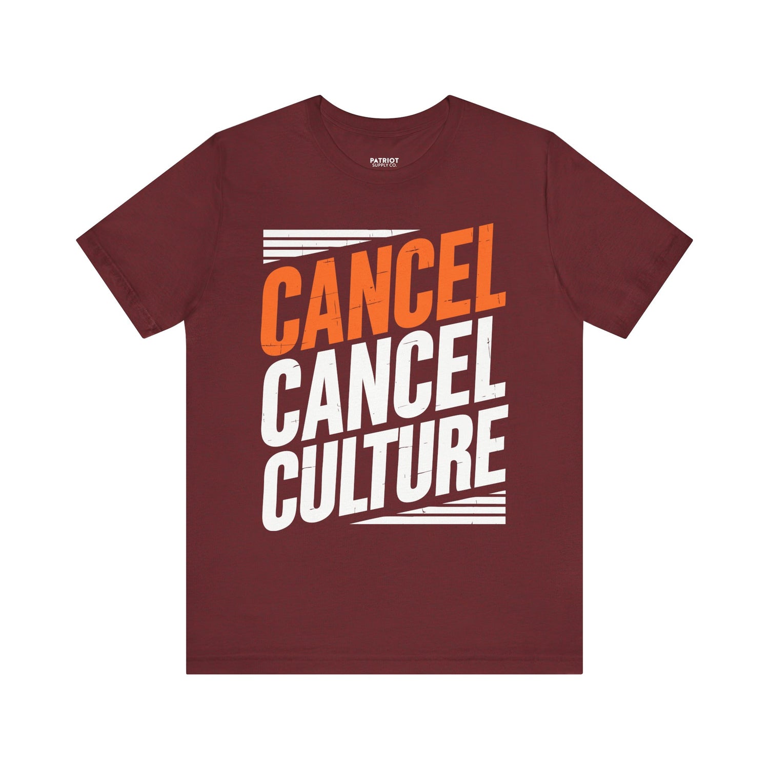 Cancel Culture Statement T-Shirt - Anti-Cancel Culture Conservative Tee | Free Speech Defense Apparel - Patriot Supply Co.