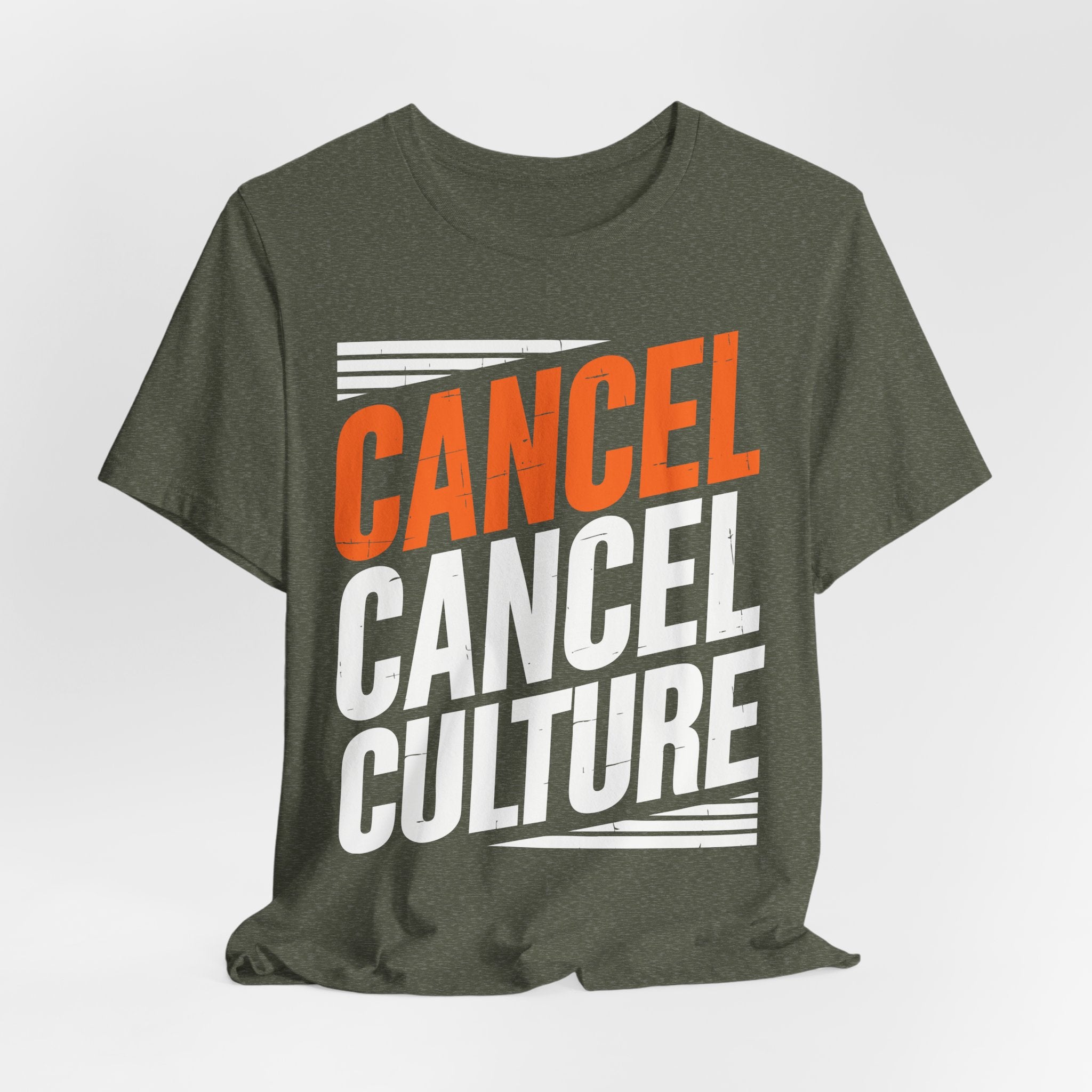 Cancel Culture Statement T-Shirt - Anti-Cancel Culture Conservative Tee | Free Speech Defense Apparel - Patriot Supply Co.