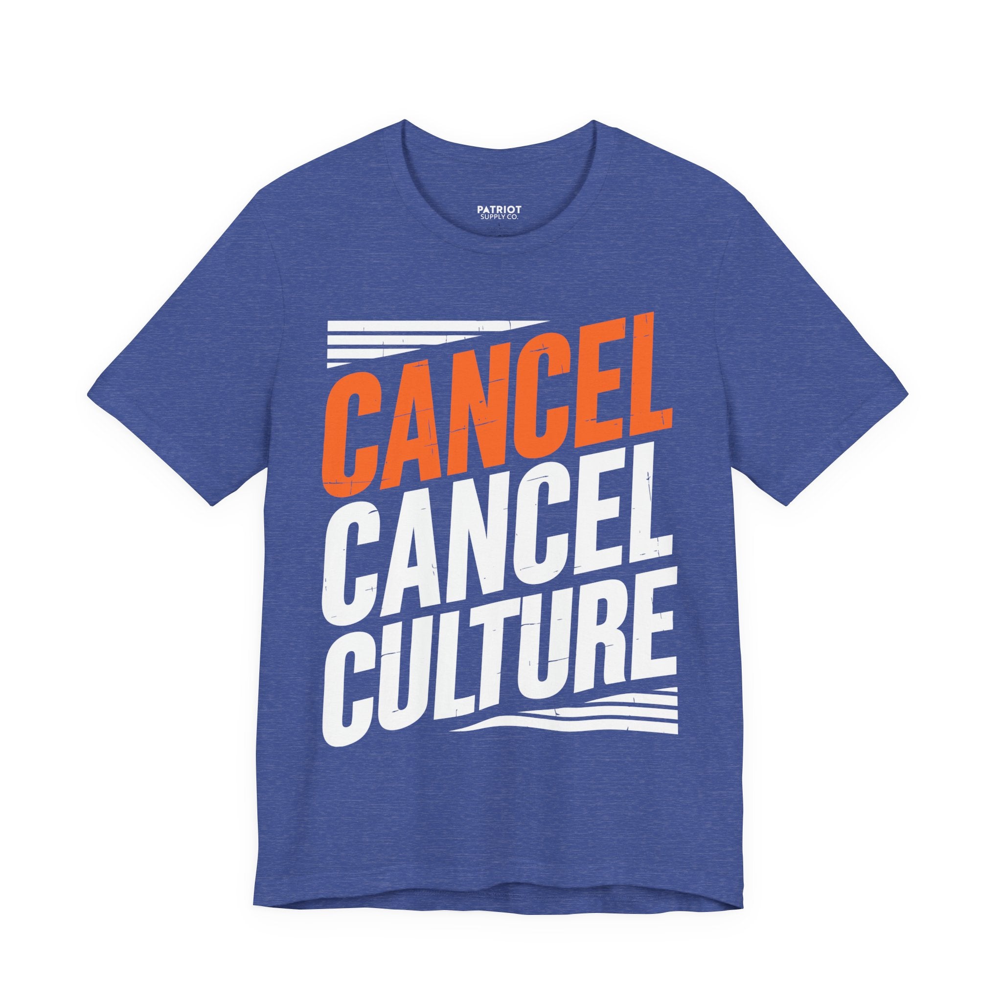Cancel Culture Statement T-Shirt - Anti-Cancel Culture Conservative Tee | Free Speech Defense Apparel - Patriot Supply Co.