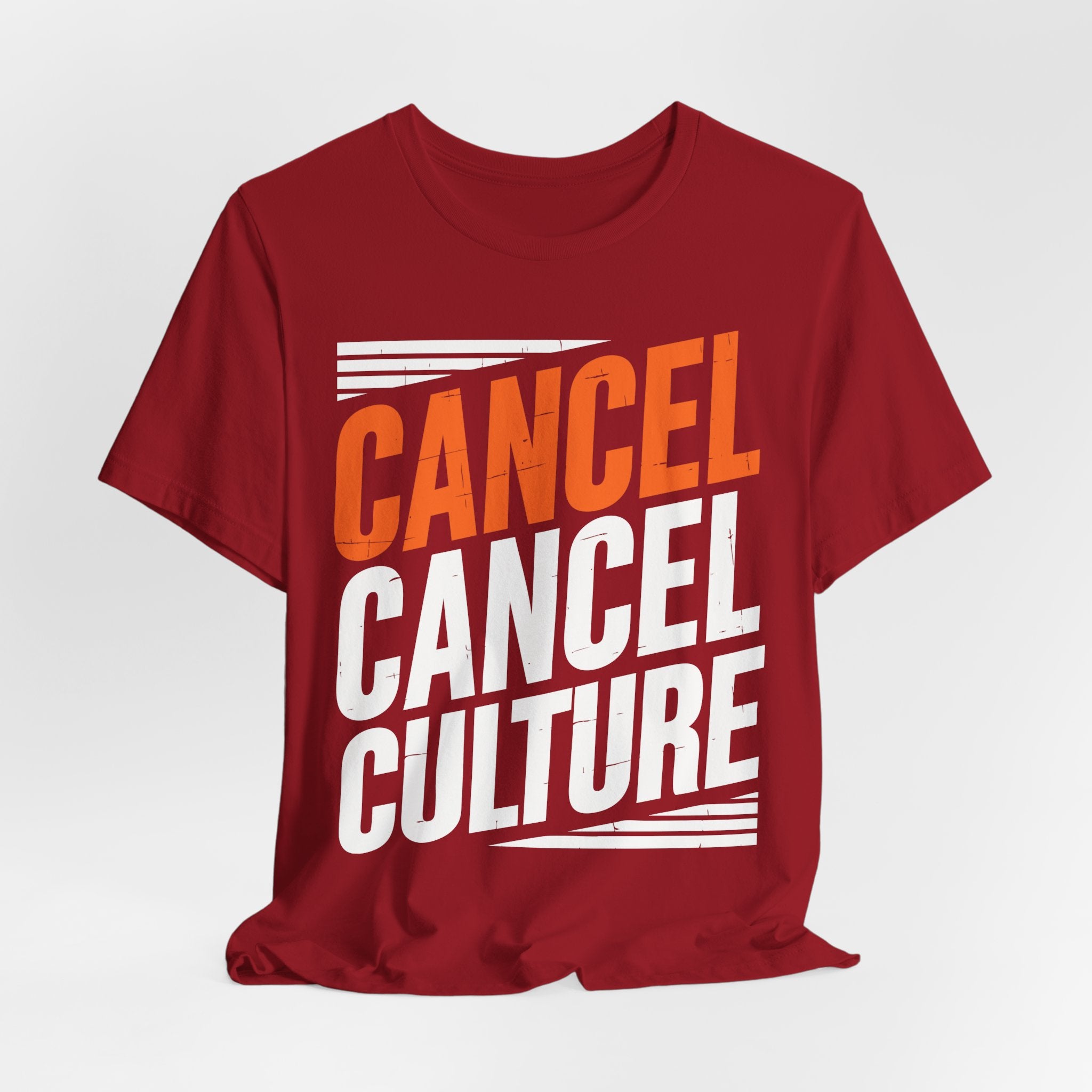 Cancel Culture Statement T-Shirt - Anti-Cancel Culture Conservative Tee | Free Speech Defense Apparel - Patriot Supply Co.