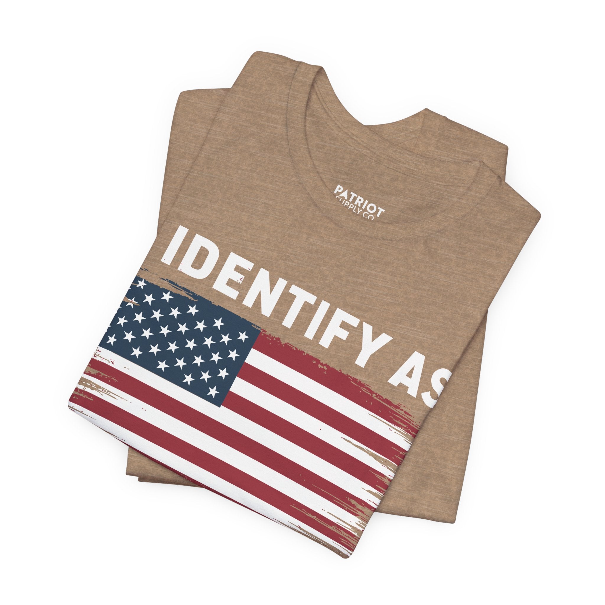 I Identify as Ultra MAGA T-Shirt - Conservative Identity Statement Tee | Patriotic Political Pride Apparel - Patriot Supply Co.