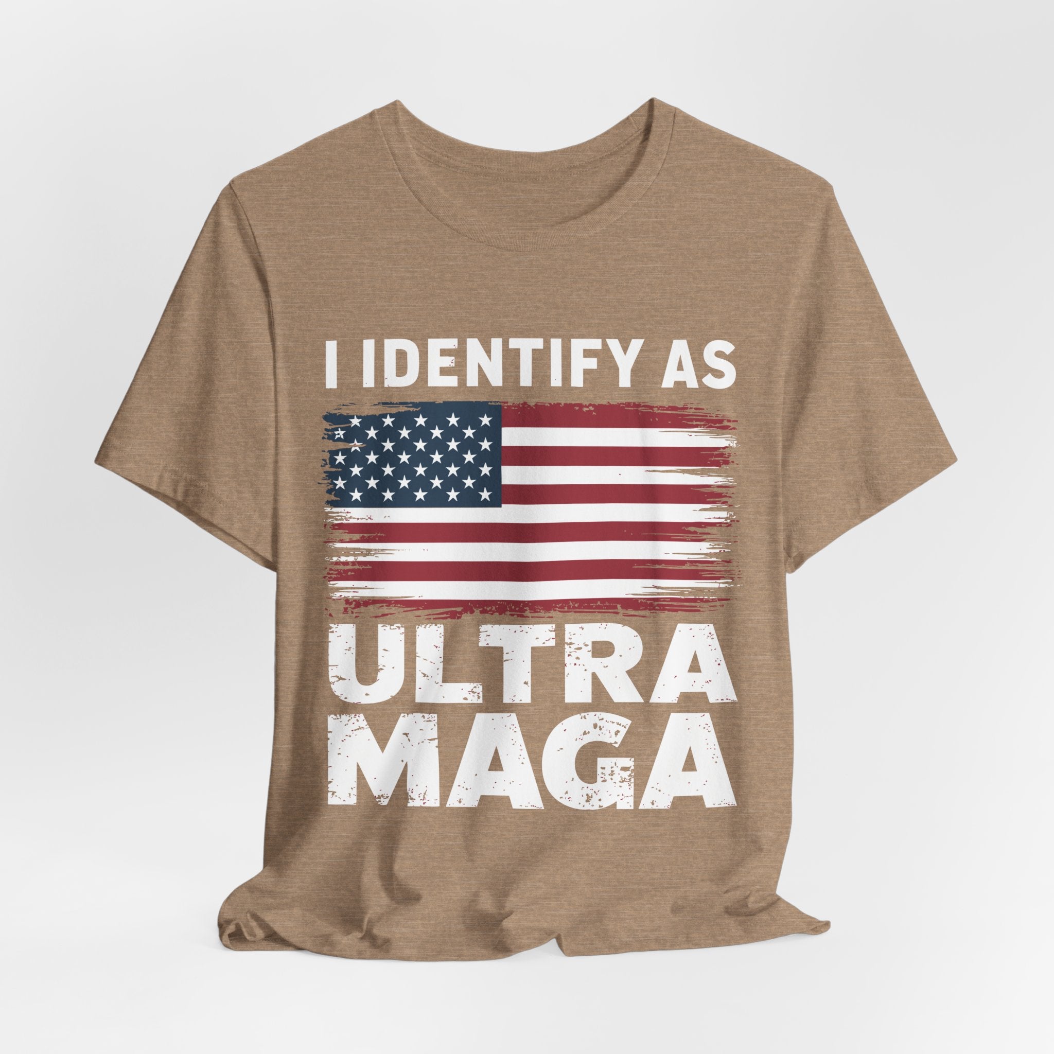 I Identify as Ultra MAGA T-Shirt - Conservative Identity Statement Tee | Patriotic Political Pride Apparel - Patriot Supply Co.