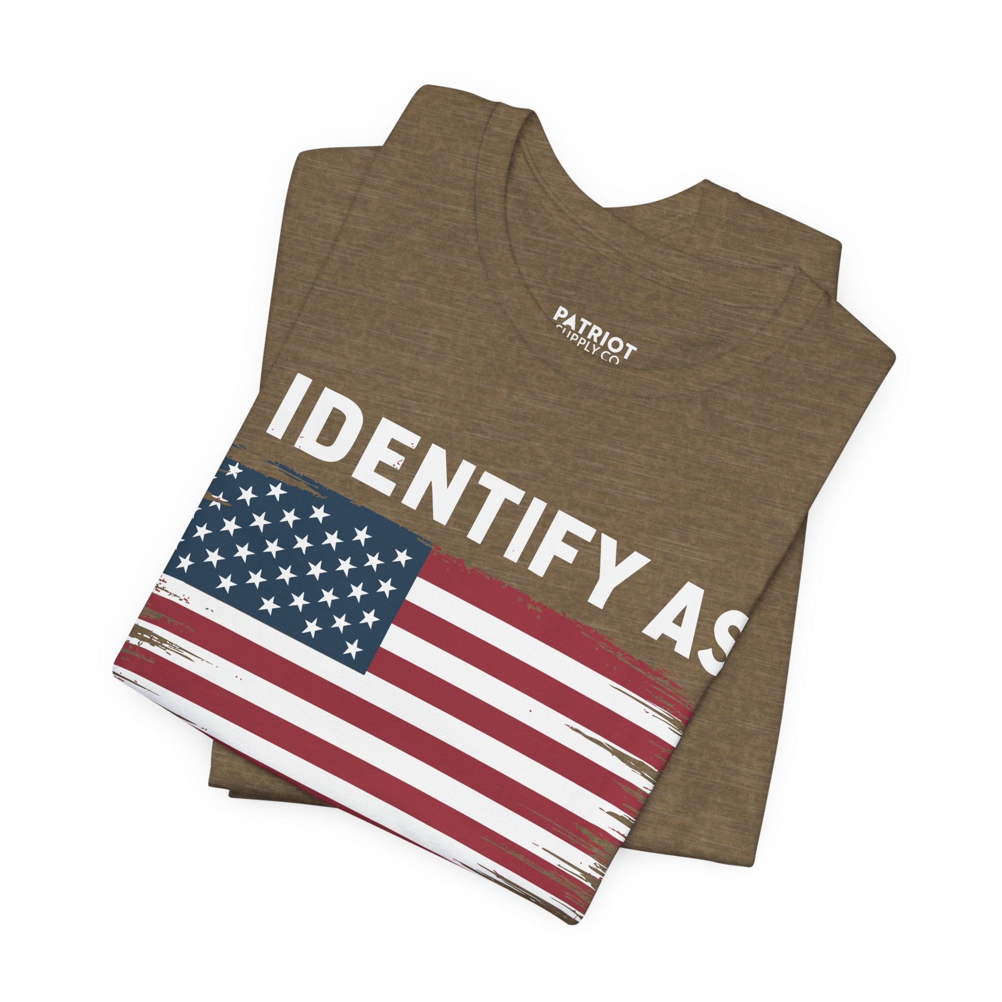 I Identify as Ultra MAGA T-Shirt - Conservative Identity Statement Tee | Patriotic Political Pride Apparel - Patriot Supply Co.