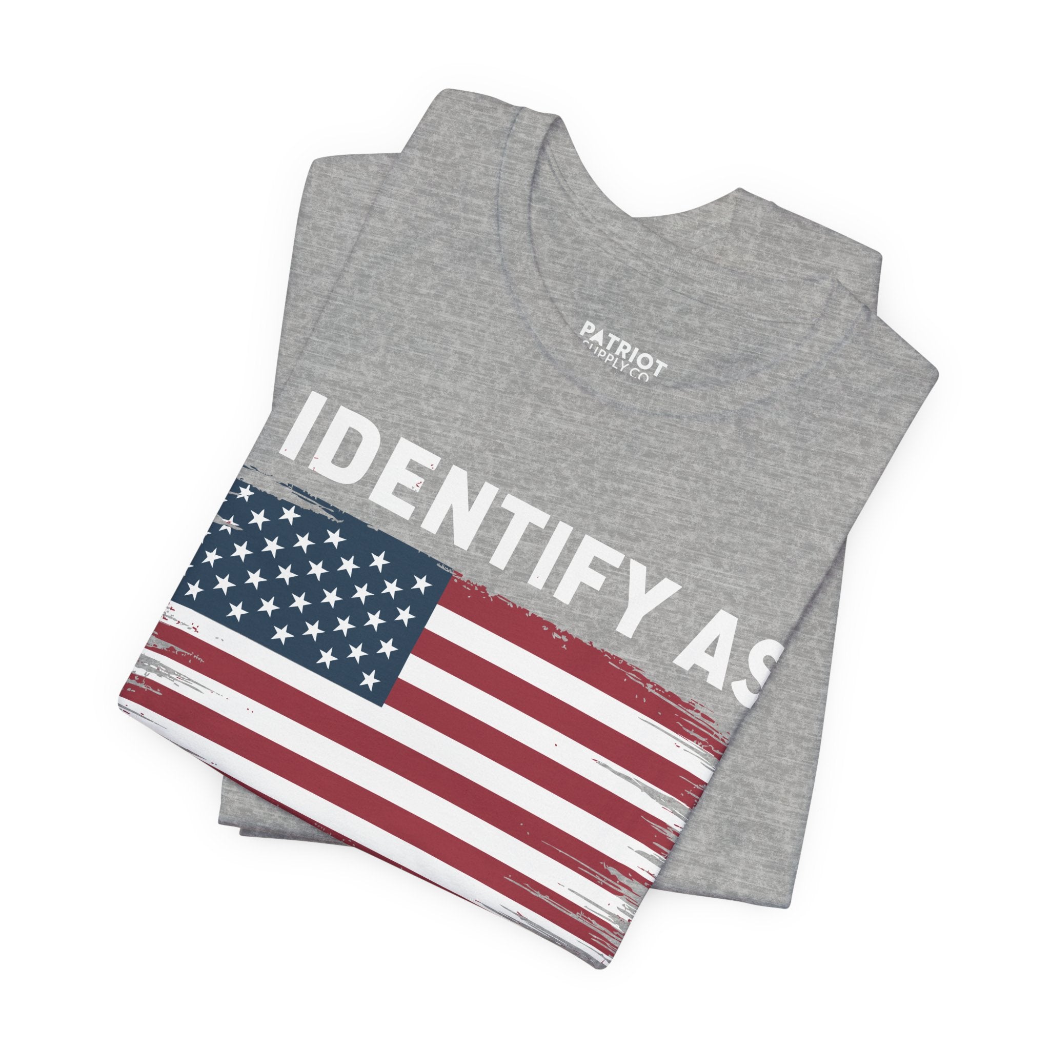 I Identify as Ultra MAGA T-Shirt - Conservative Identity Statement Tee | Patriotic Political Pride Apparel - Patriot Supply Co.