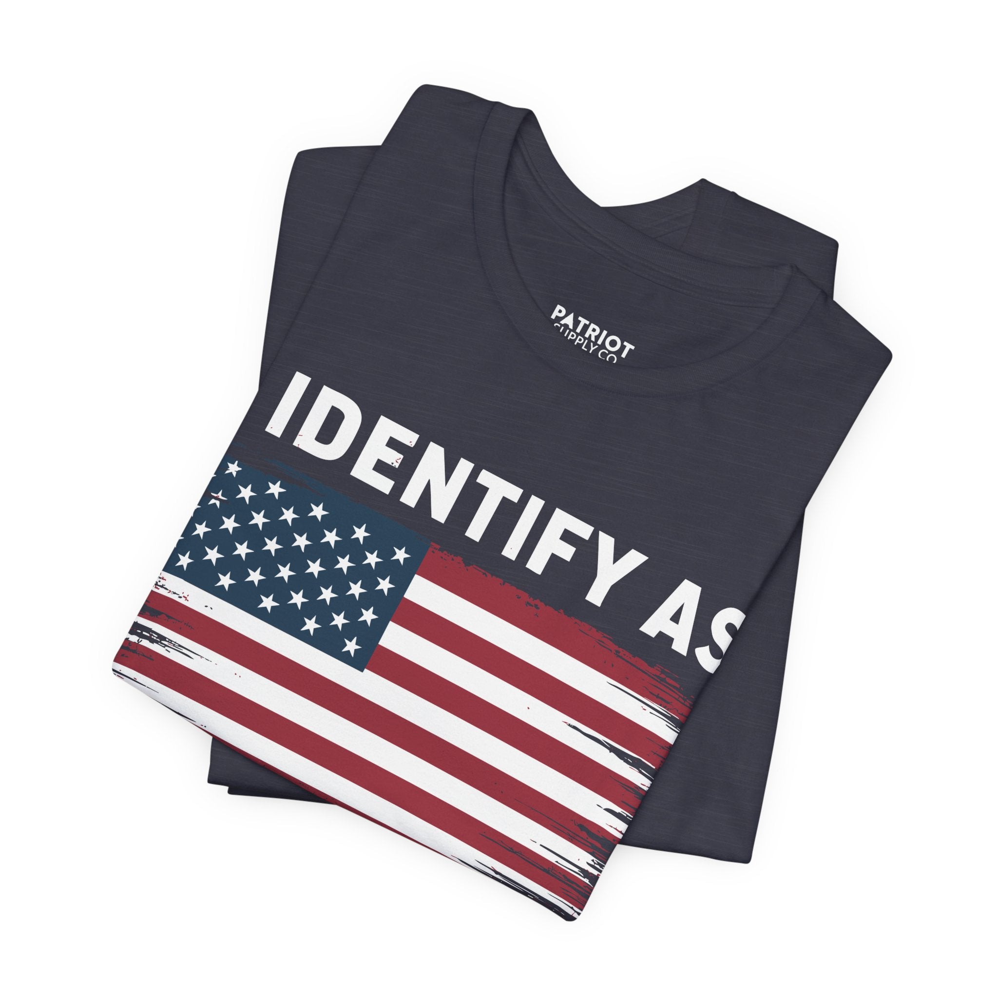 I Identify as Ultra MAGA T-Shirt - Conservative Identity Statement Tee | Patriotic Political Pride Apparel - Patriot Supply Co.