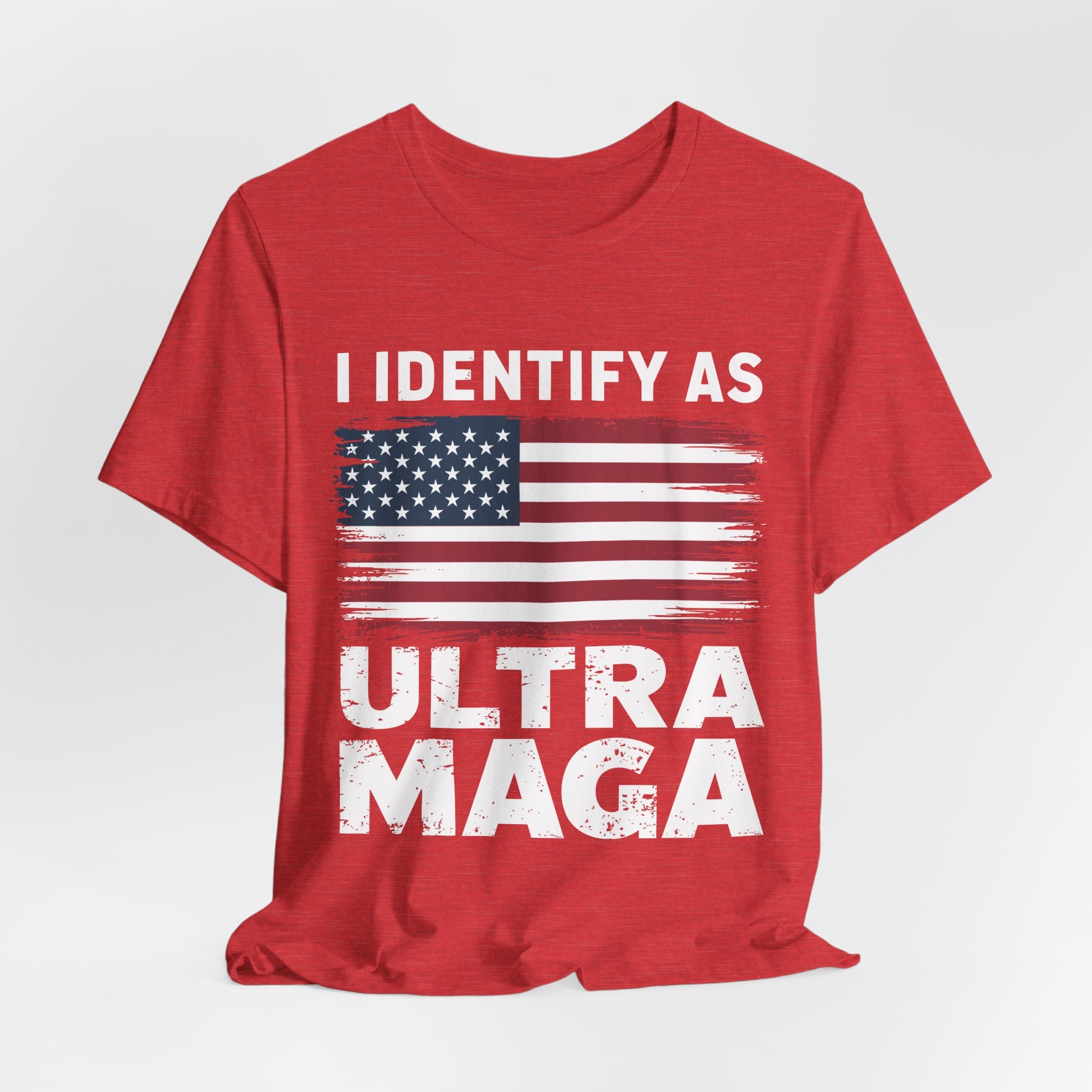 I Identify as Ultra MAGA T-Shirt - Conservative Identity Statement Tee | Patriotic Political Pride Apparel - Patriot Supply Co.