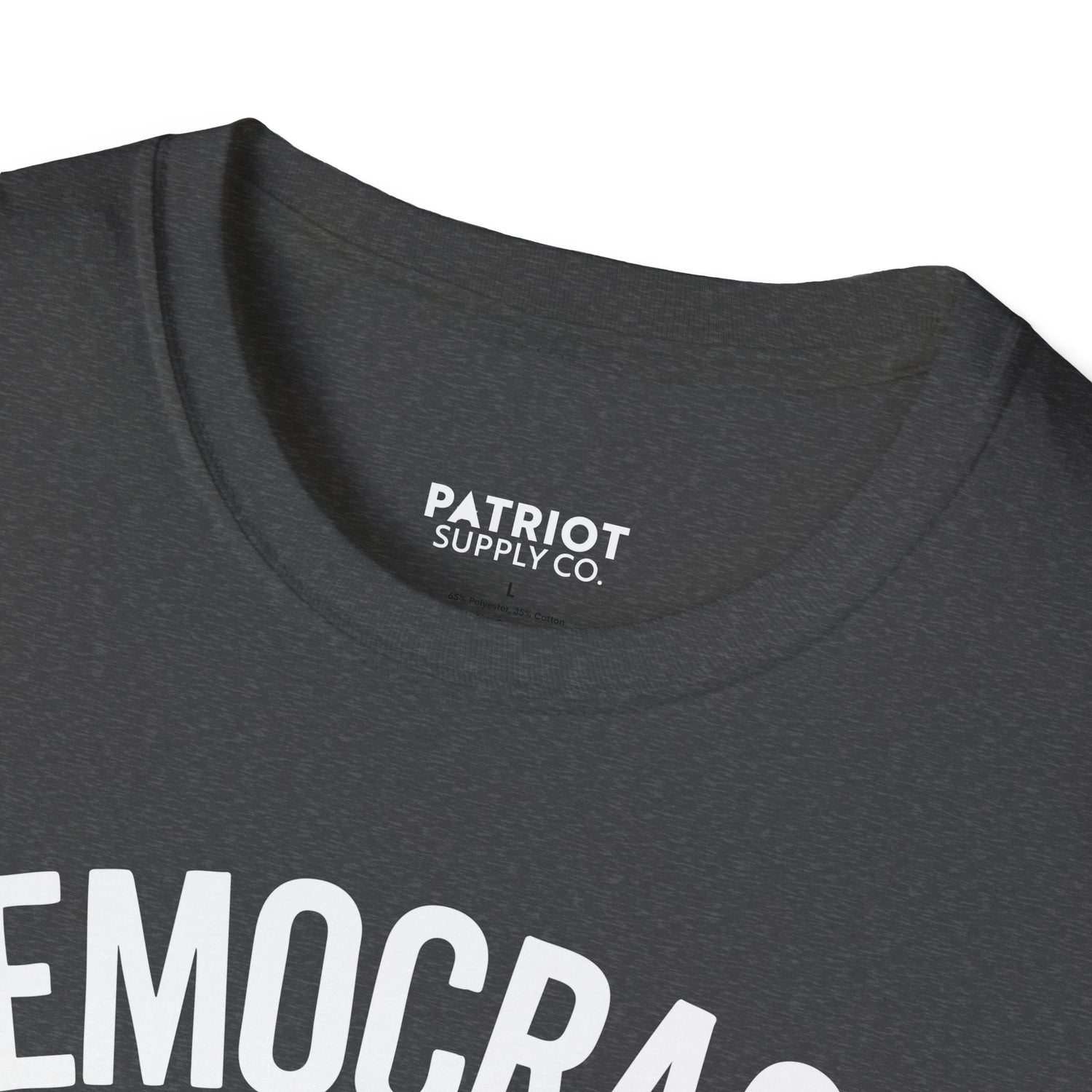 Democracy Dies In Darkness - Conservative Truth and Transparency T-Shirt - Patriot Supply Co.