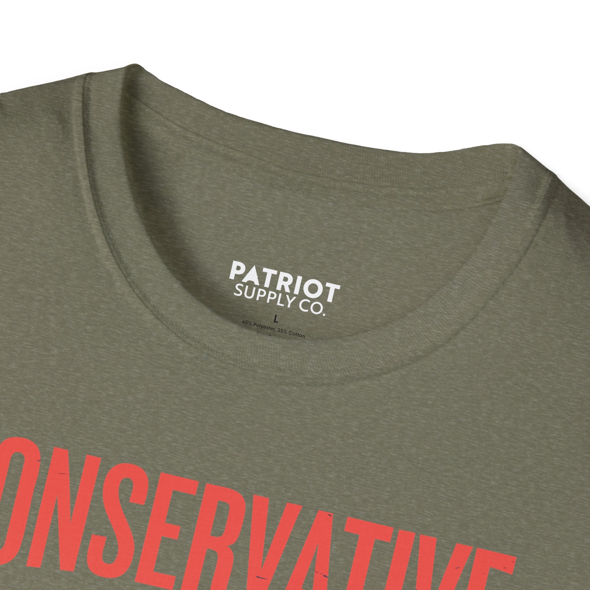 Conservative AF Always Free - Unapologetic Conservative Pride T-Shirt - Patriot Supply Co.