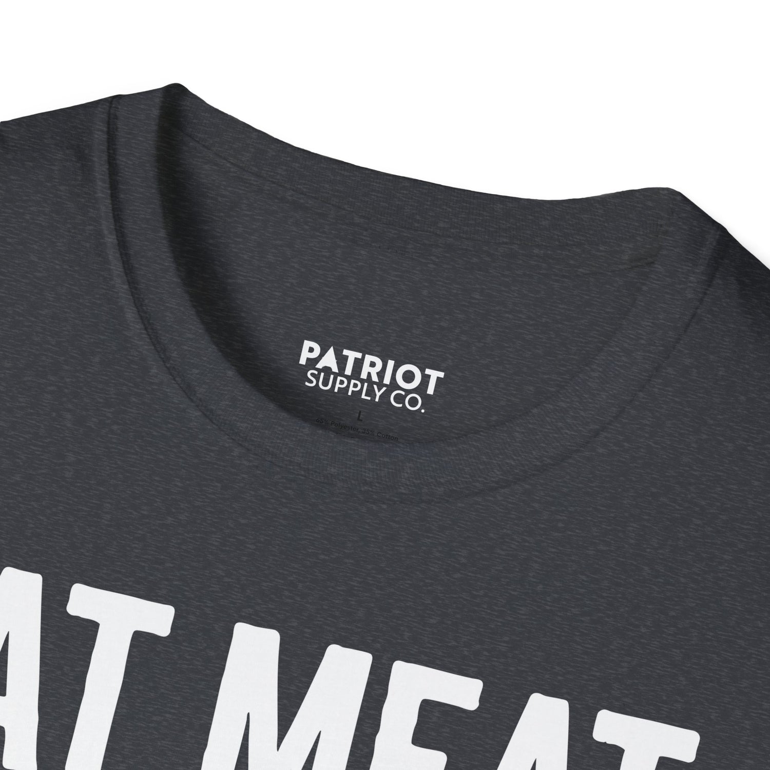 Eat Meat, Burn Coal, Stay Free - Conservative Freedom Statement T-Shirt - Patriot Supply Co.