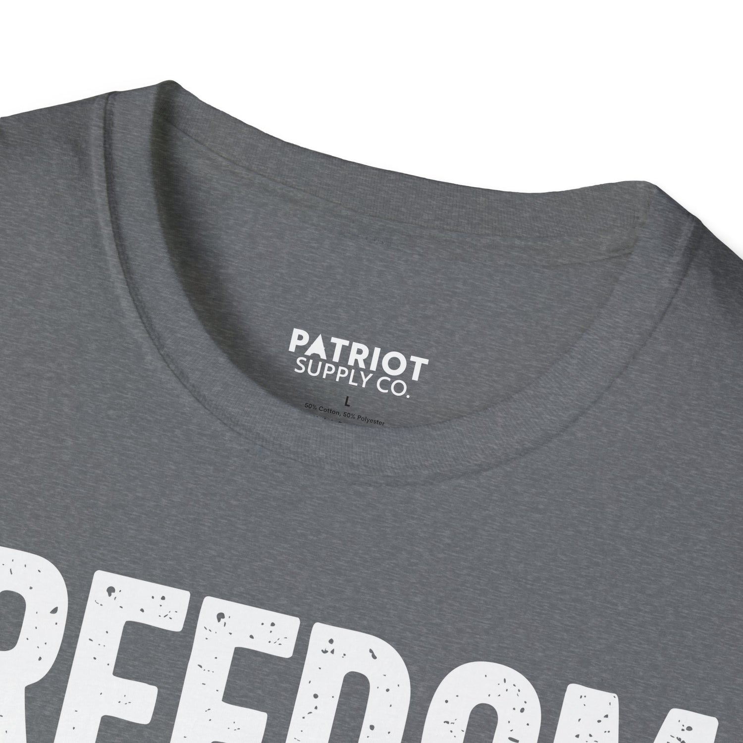 Freedom Over Faucets - Conservative Statement T-Shirt for Constitutional Rights - Patriot Supply Co.