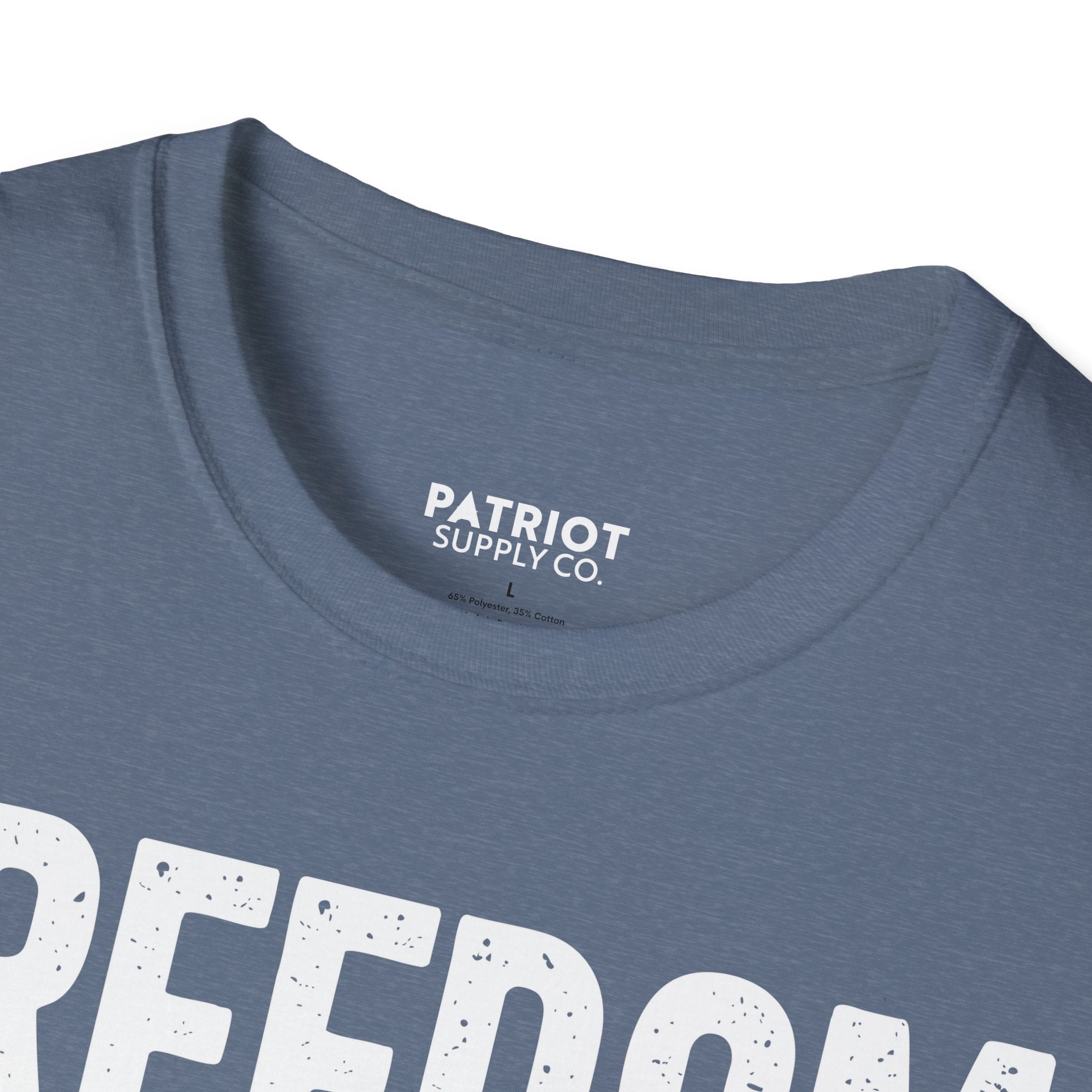 Freedom Over Faucets - Conservative Statement T-Shirt for Constitutional Rights - Patriot Supply Co.
