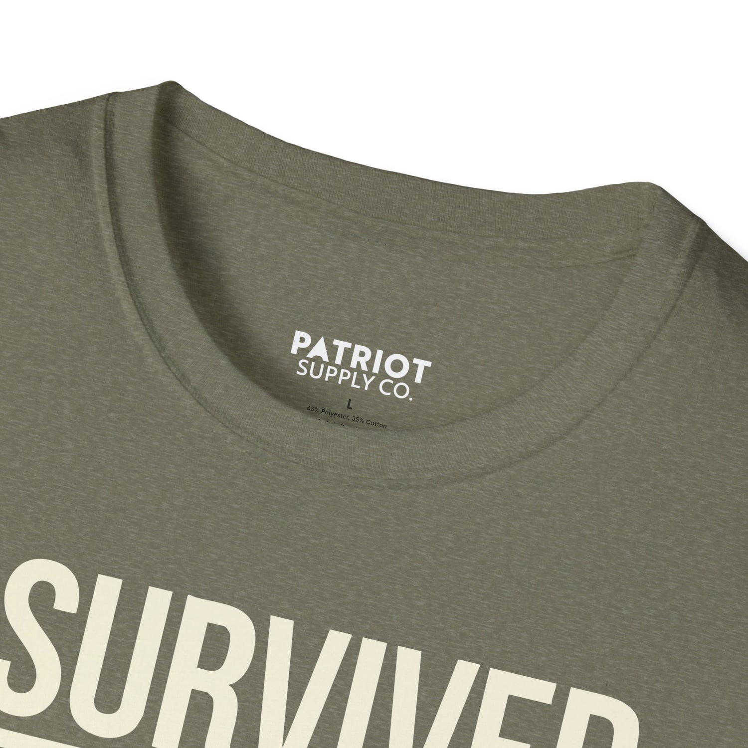 I Survived the Liberal Agenda - Conservative Victory Statement T-Shirt - Patriot Supply Co.