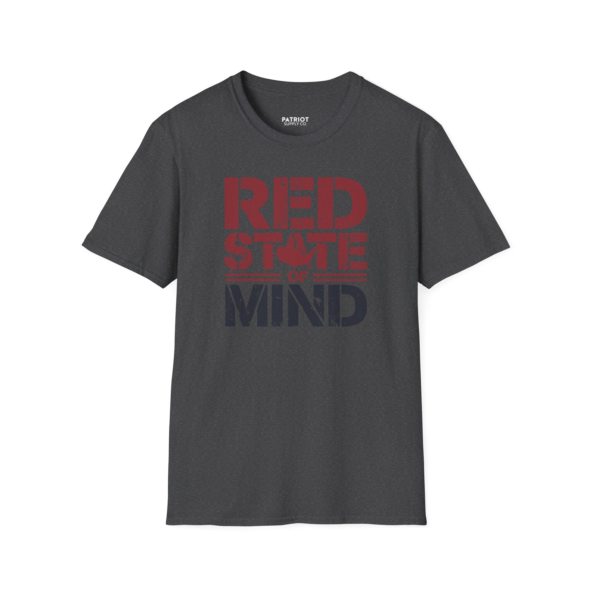 Red State of Mind - Conservative Pride Statement T-Shirt - Patriot Supply Co.