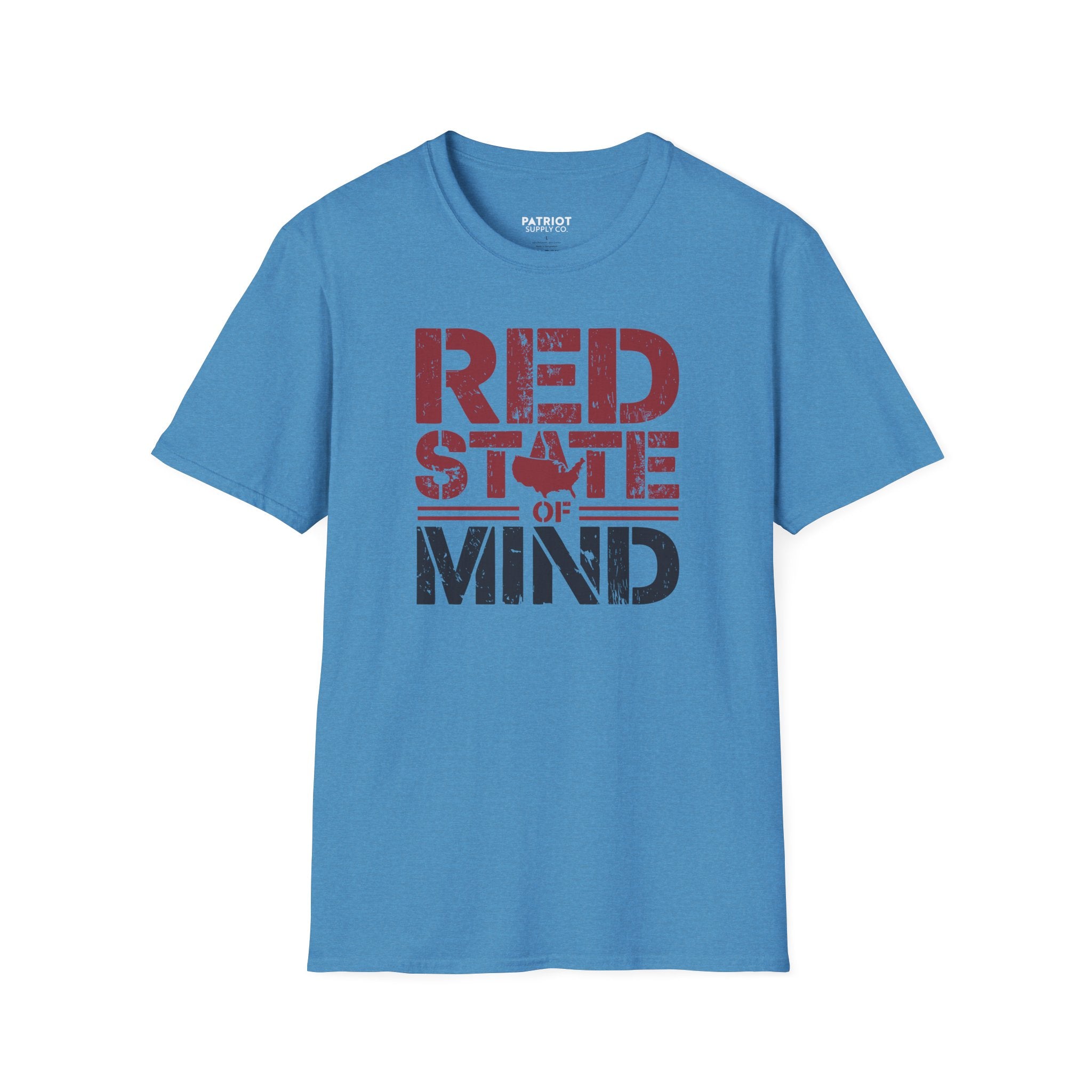 Red State of Mind - Conservative Pride Statement T-Shirt - Patriot Supply Co.