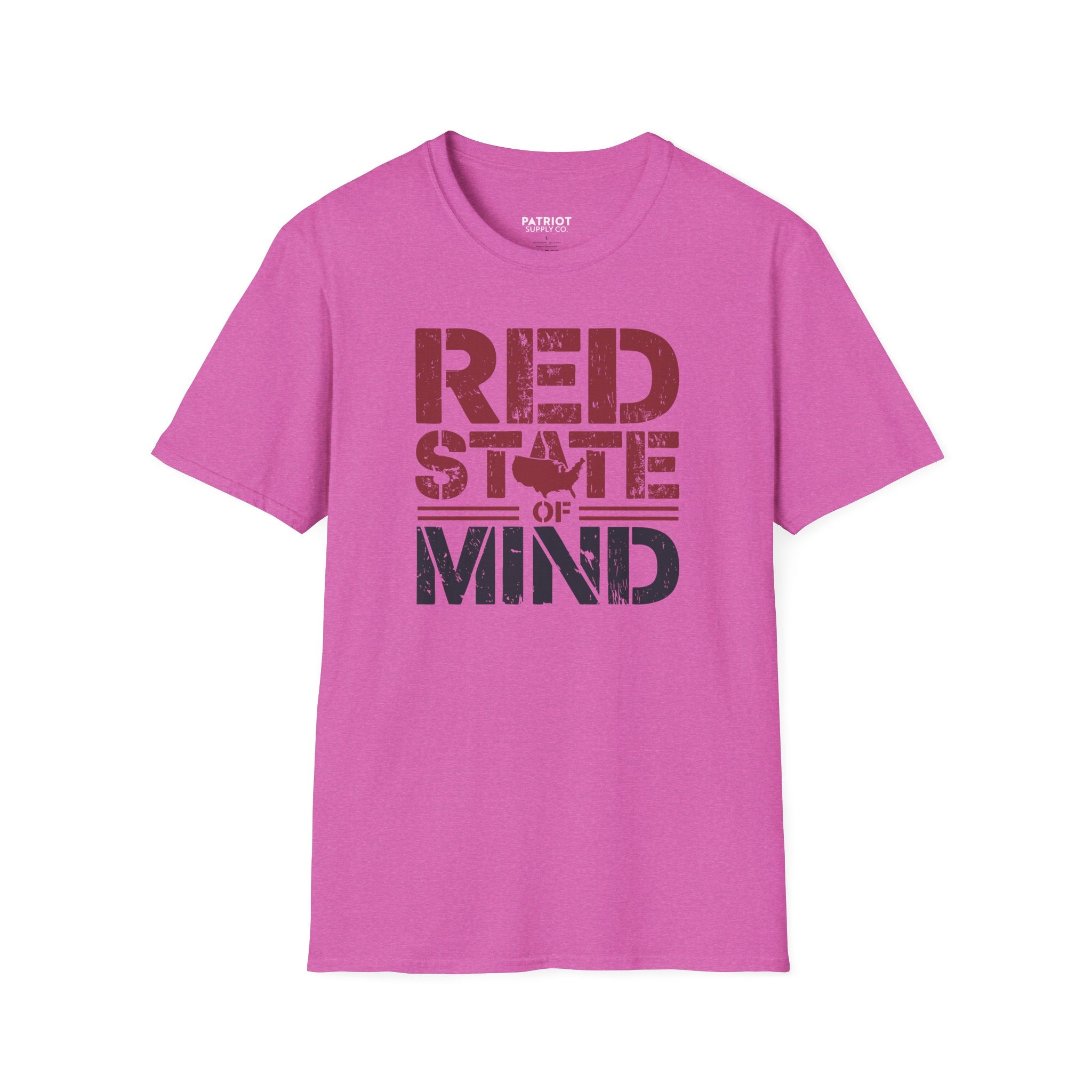 Red State of Mind - Conservative Pride Statement T-Shirt - Patriot Supply Co.