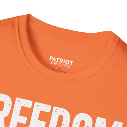 Freedom Over Faucets - Conservative Statement T-Shirt for Constitutional Rights