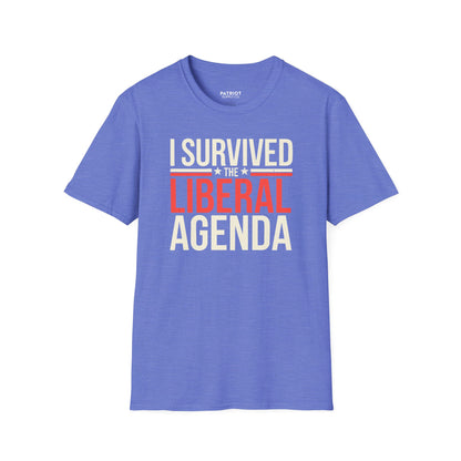 I Survived the Liberal Agenda - Conservative Victory Statement T-Shirt