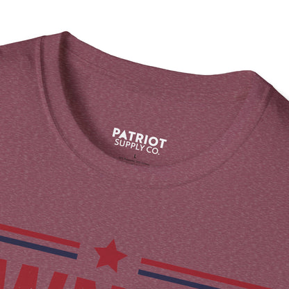 Owning The Libs Since Day One - Proud Americans Patriotic T-Shirt - Conservative Election Statement Tee | American Pride Celebration Apparel