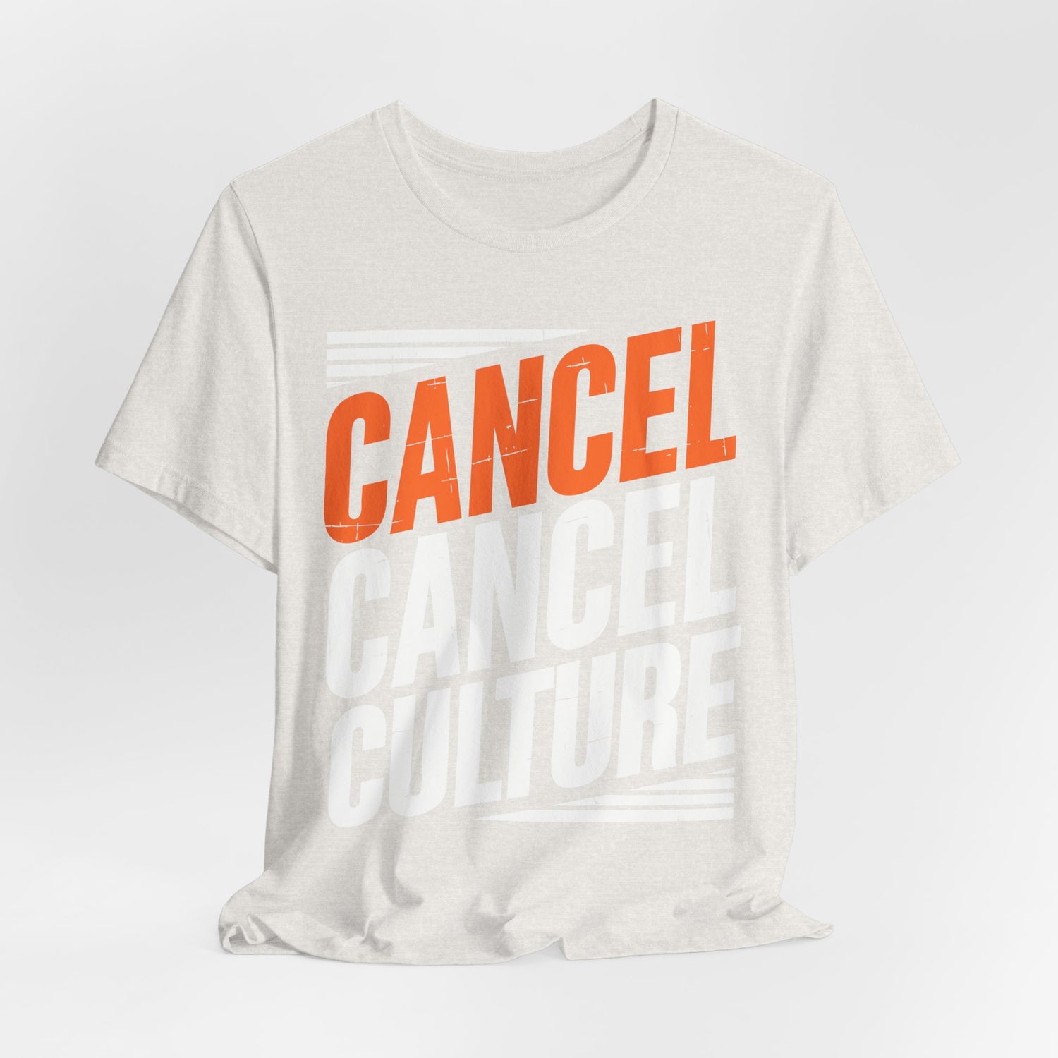 Cancel Culture Statement T-Shirt - Anti-Cancel Culture Conservative Tee | Free Speech Defense Apparel