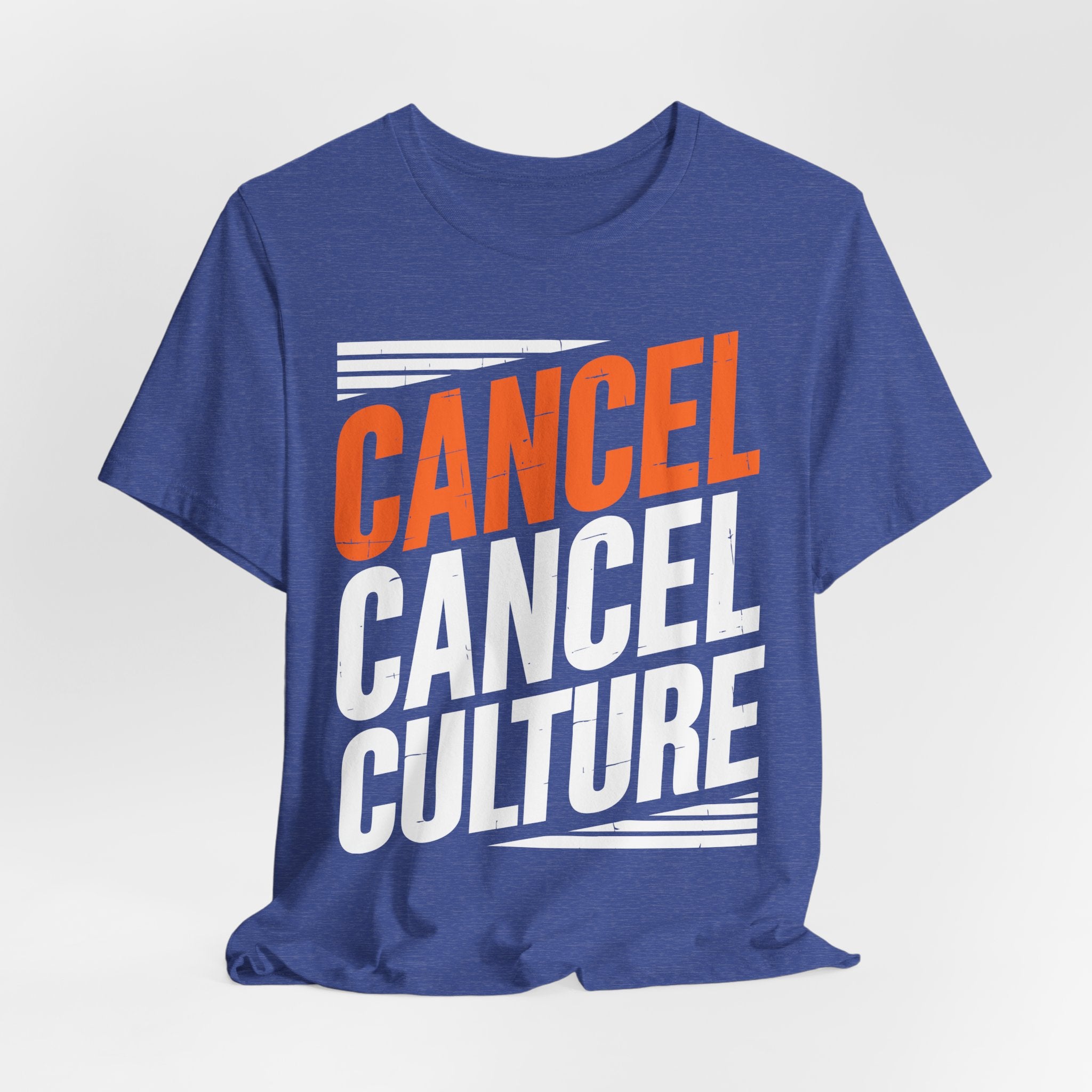 Cancel Culture Statement T-Shirt - Anti-Cancel Culture Conservative Tee | Free Speech Defense Apparel
