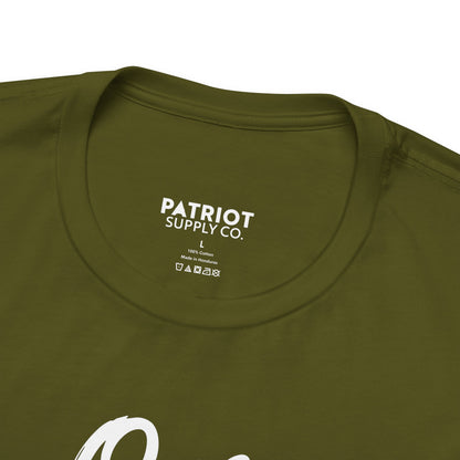 One Nation Under God, Period. - Conservative Faith and Freedom Statement Premium T-Shirt