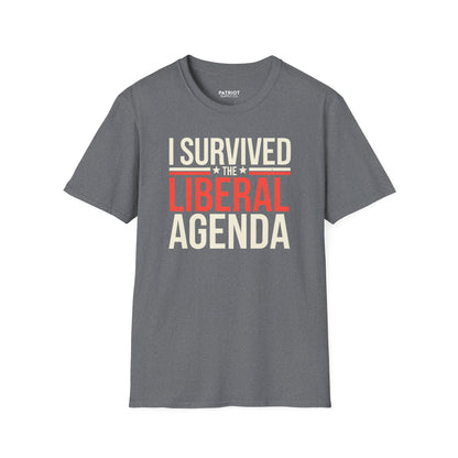 I Survived the Liberal Agenda - Conservative Victory Statement T-Shirt