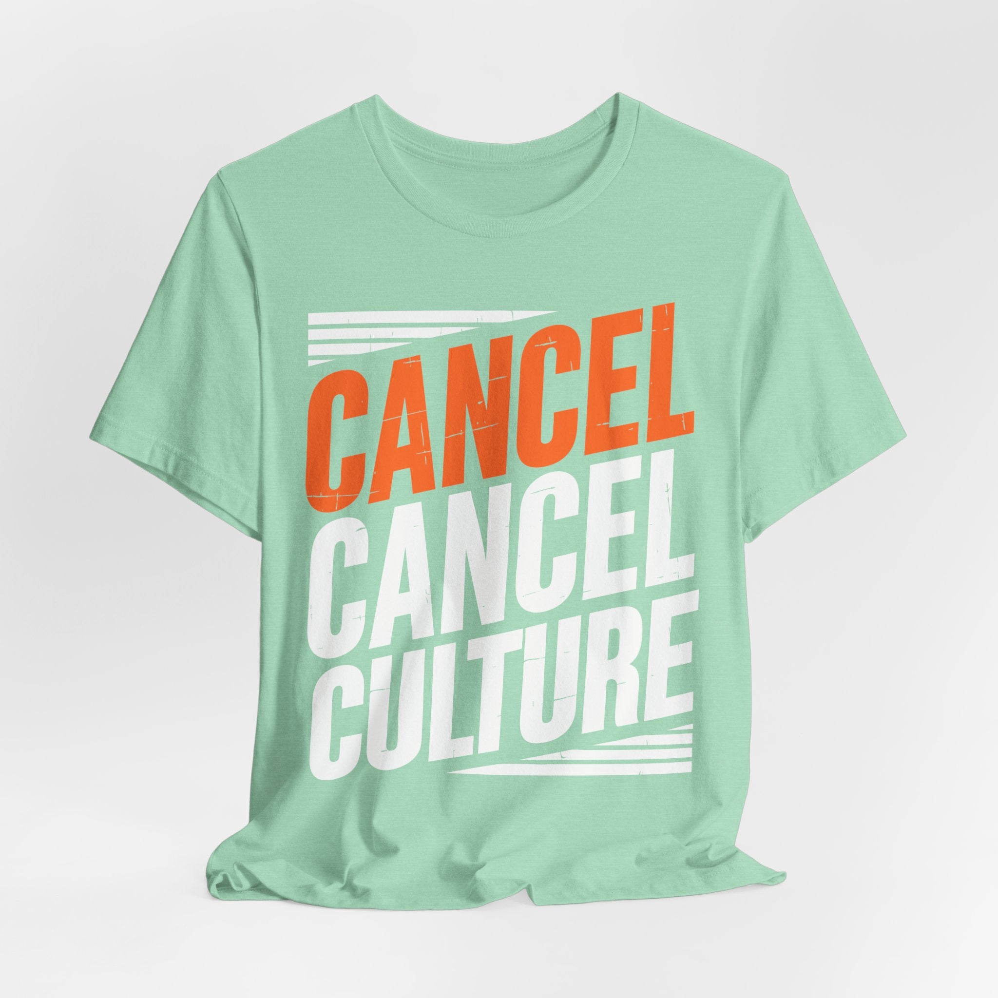 Cancel Culture Statement T-Shirt - Anti-Cancel Culture Conservative Tee | Free Speech Defense Apparel