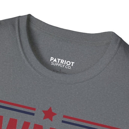 Owning The Libs Since Day One - Proud Americans Patriotic T-Shirt - Conservative Election Statement Tee | American Pride Celebration Apparel