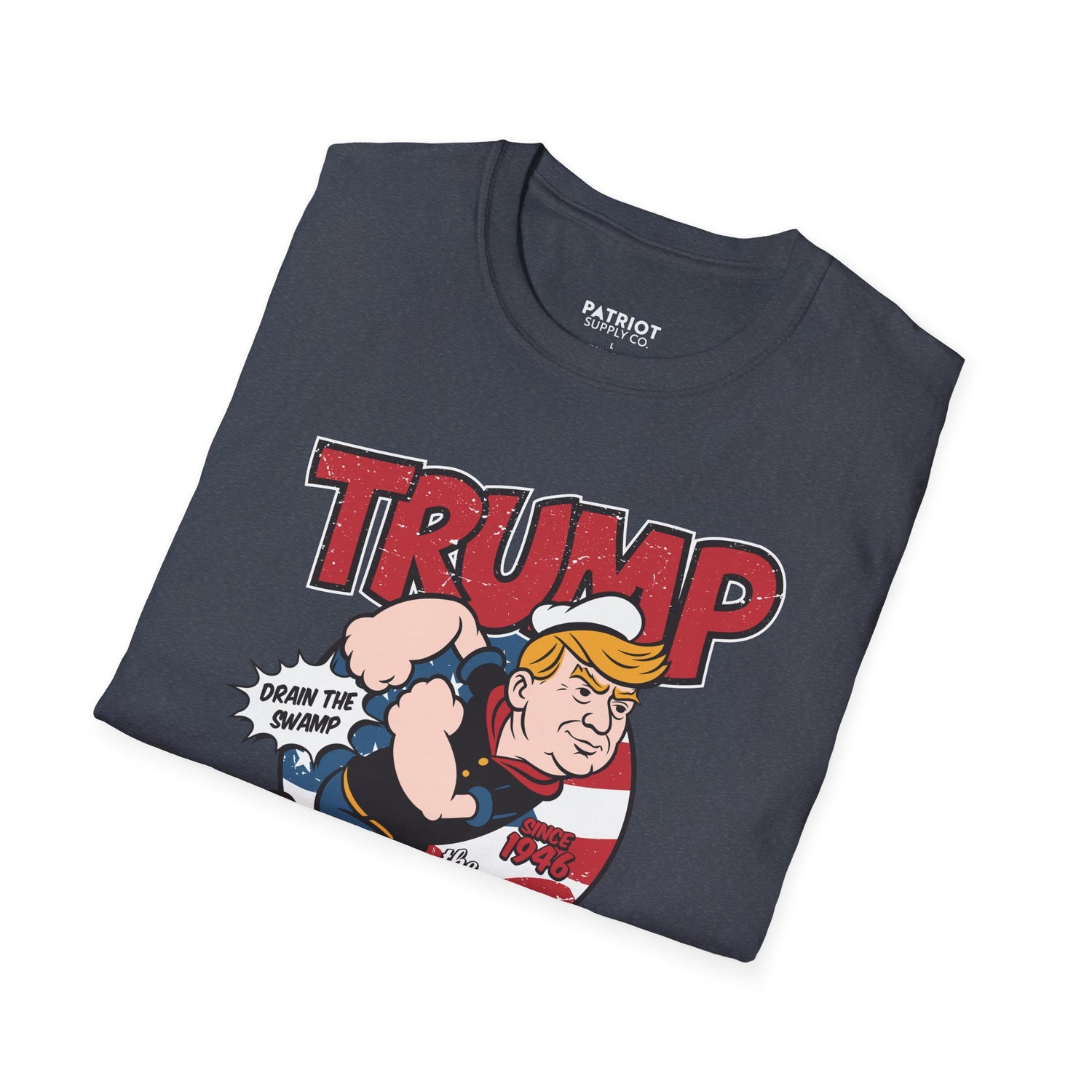 Trump Patriot Man - Conservative American Hero Statement T-Shirt