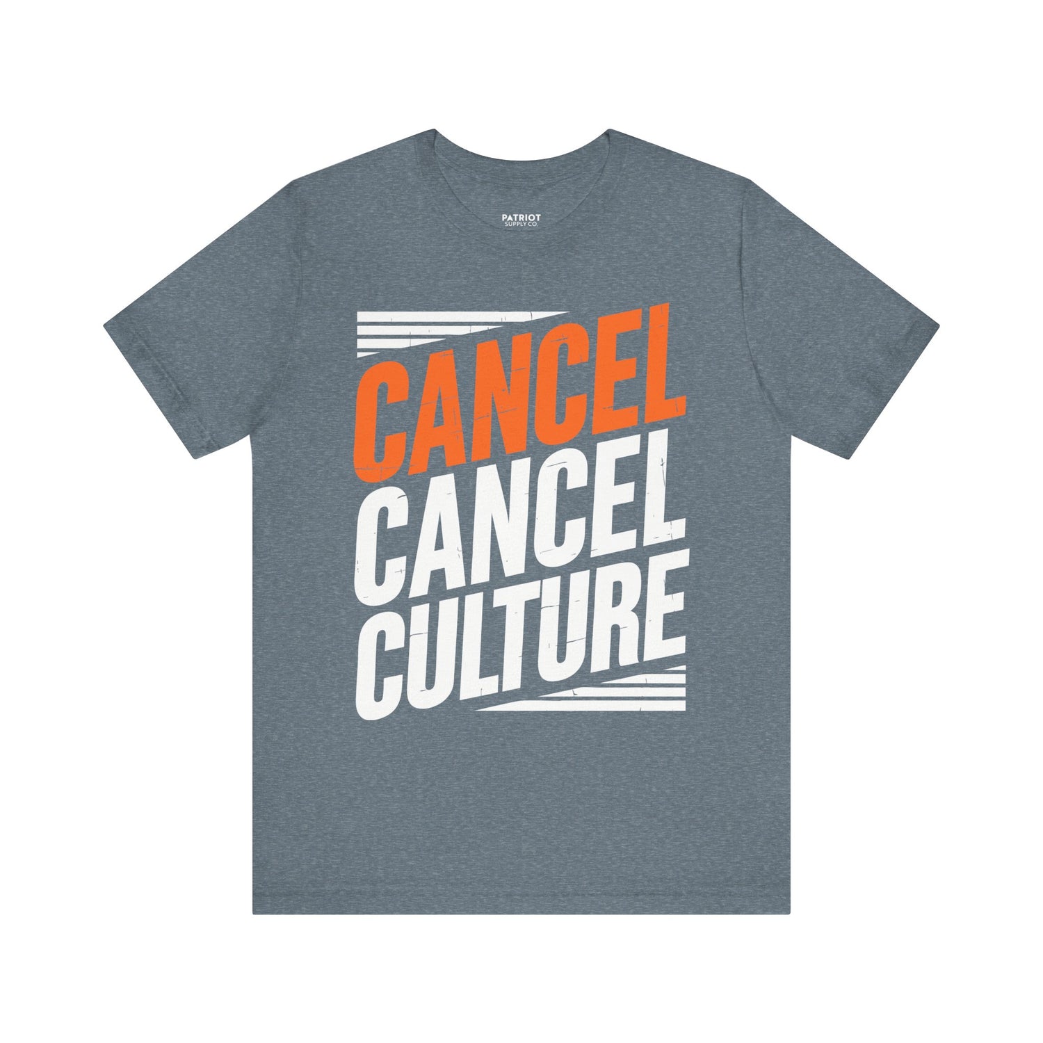 Cancel Culture Statement T-Shirt - Anti-Cancel Culture Conservative Tee | Free Speech Defense Apparel