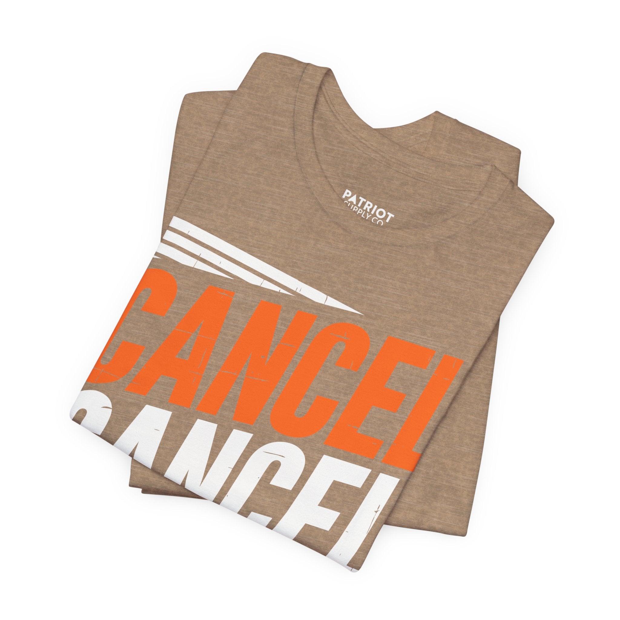 Cancel Culture Statement T-Shirt - Anti-Cancel Culture Conservative Tee | Free Speech Defense Apparel