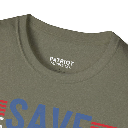 Save America Vote Conservative - Patriotic Election Statement T-Shirt